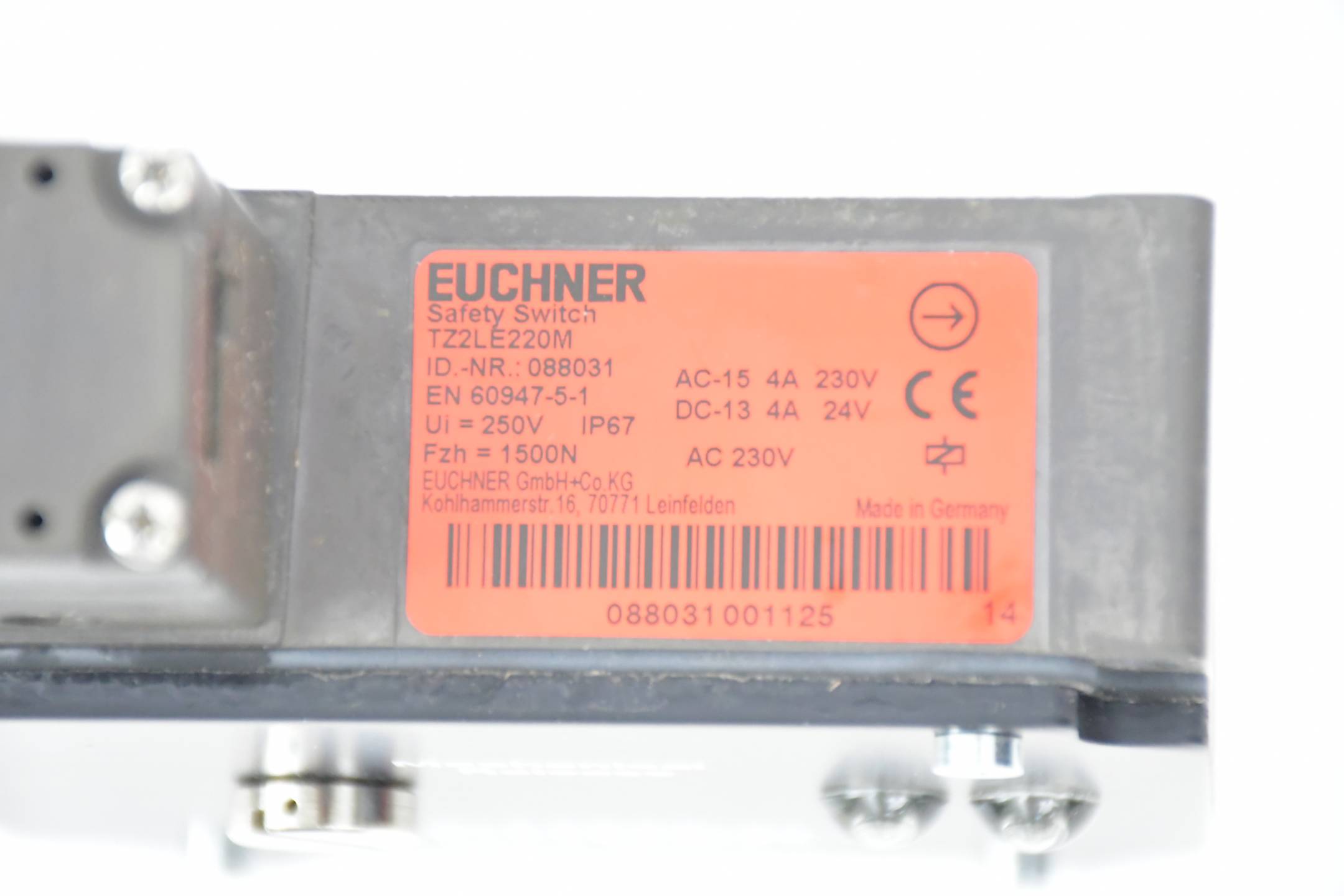 Euchner Sicherheitsschalter TZ TZ2LE220M ( 088031 )