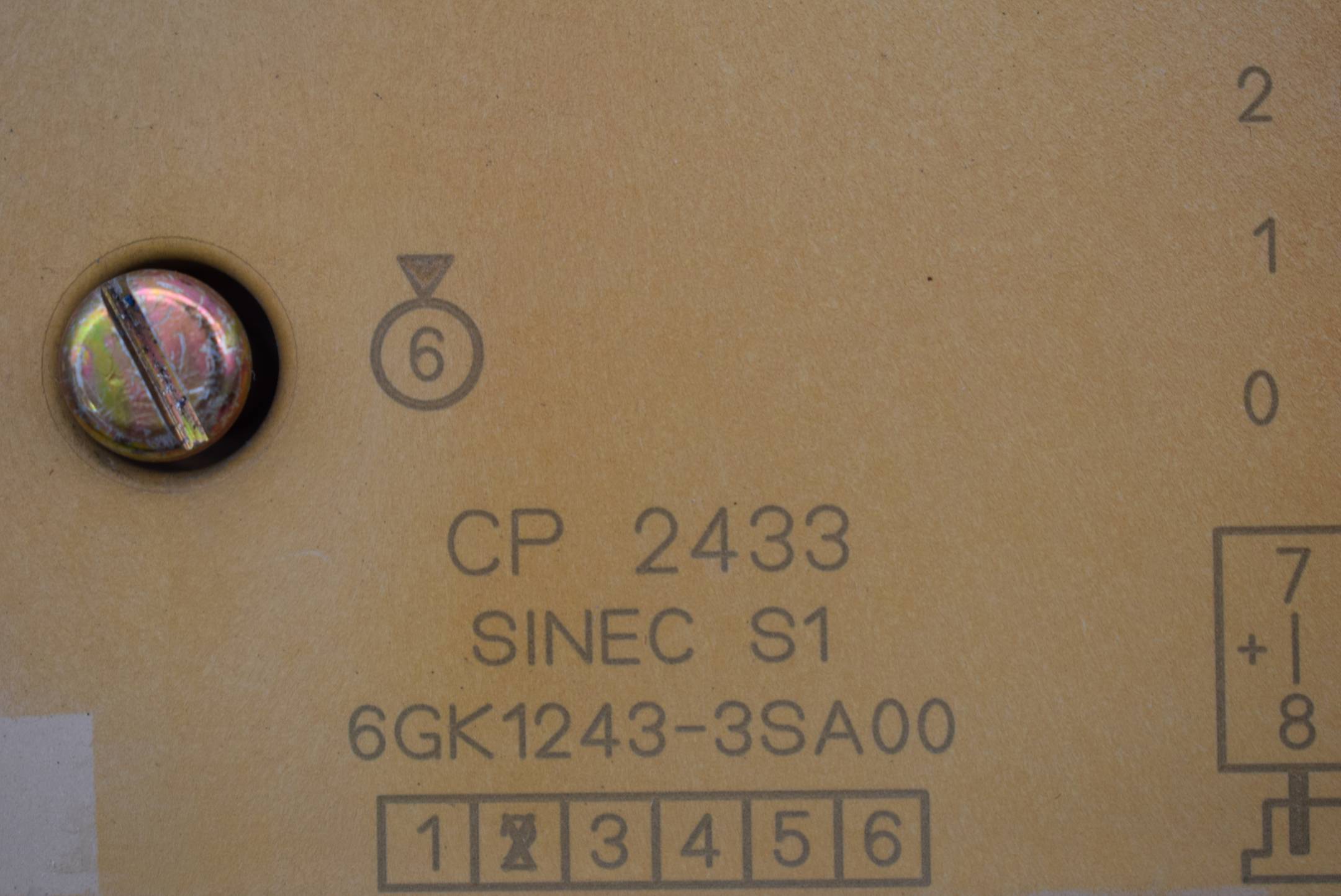 Siemens sinec S1 CP2433 Kommunikationsprozessor 6GK1243-3SA00 ( 6GK1 243-3SA00 ) E2