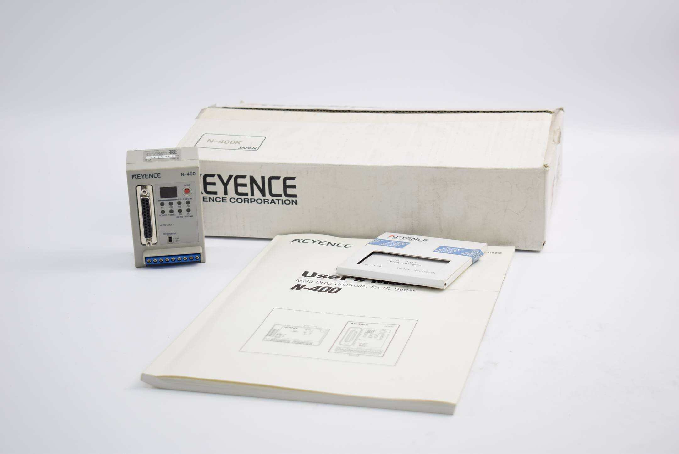 Keyence Mehrpunkt-Regler für RS-485-Hauptgerät 24VDC 140mA ( N-400K )
