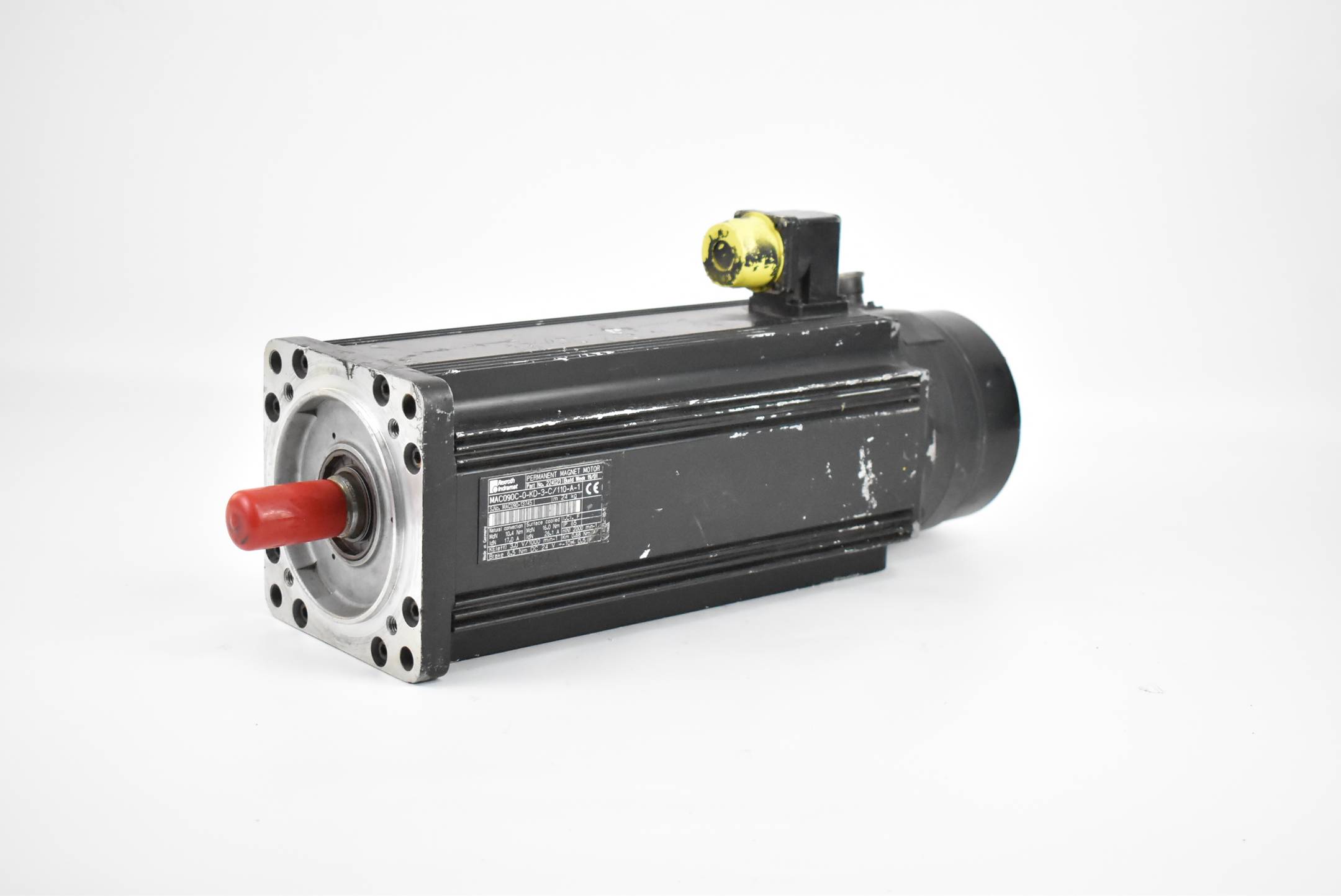 Rexroth Servomotor 10,4Nm 17,0A 2000rpm 0,68Nm MAC090C-0-KD-3-C/110-A-1 