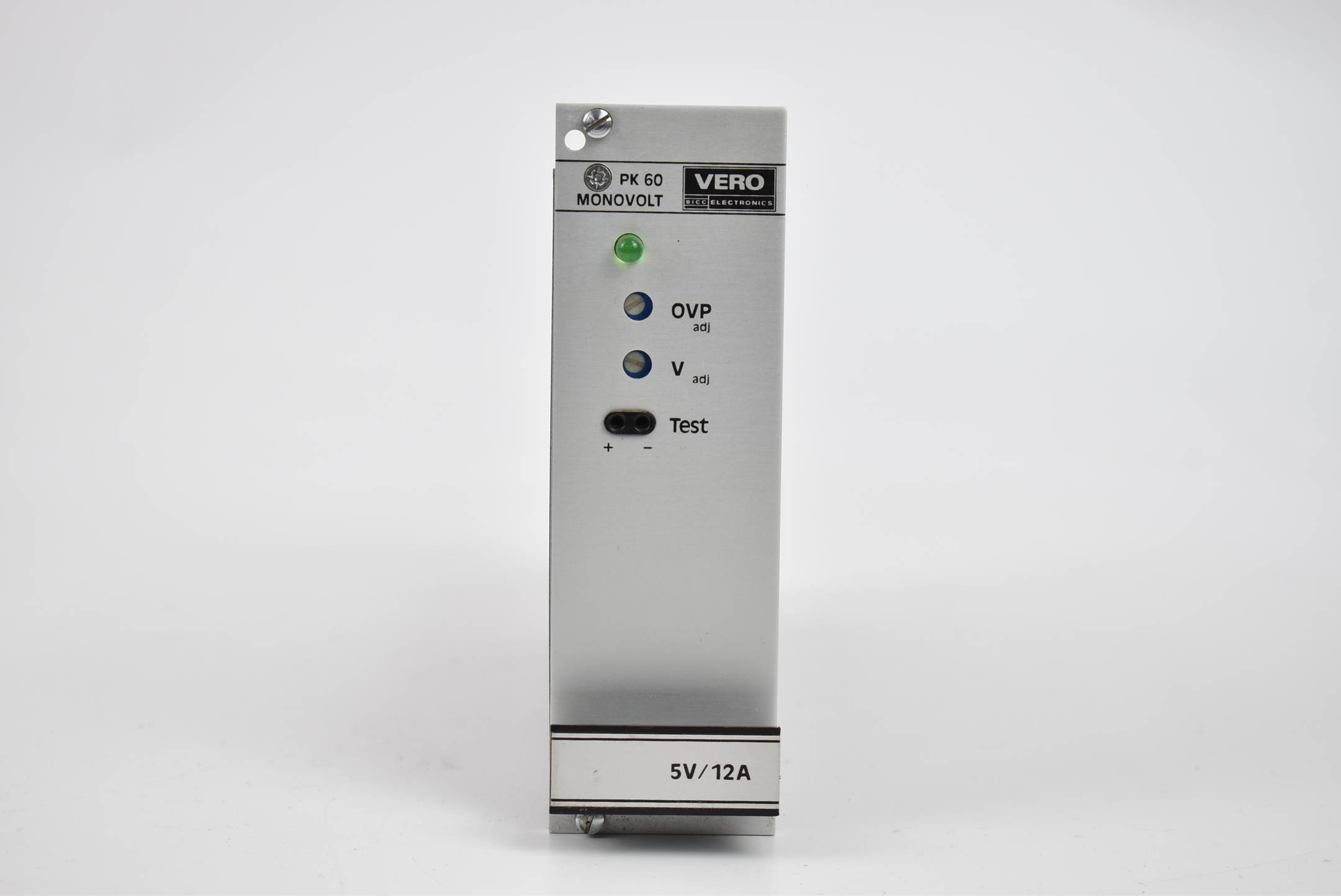 Vero Electronics Schaltnetzteil Monovolt PK60 5V/12A 110/240VAC 47-400Hz 90W 116-33427