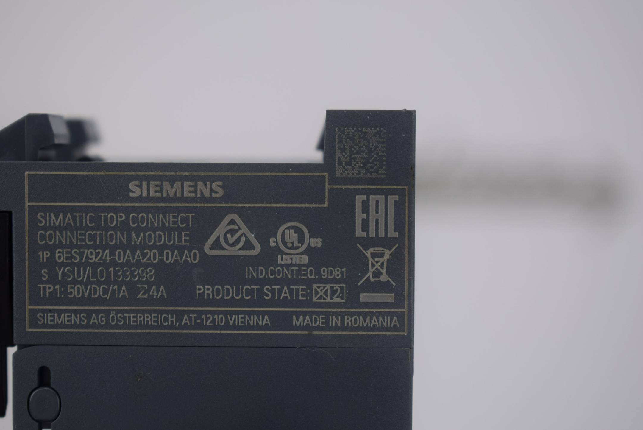 Siemens Simatic Anschlussmodul TP1 6ES7924-0AA20-0AA0 ( 6ES7 924-0AA20-0AA0 )