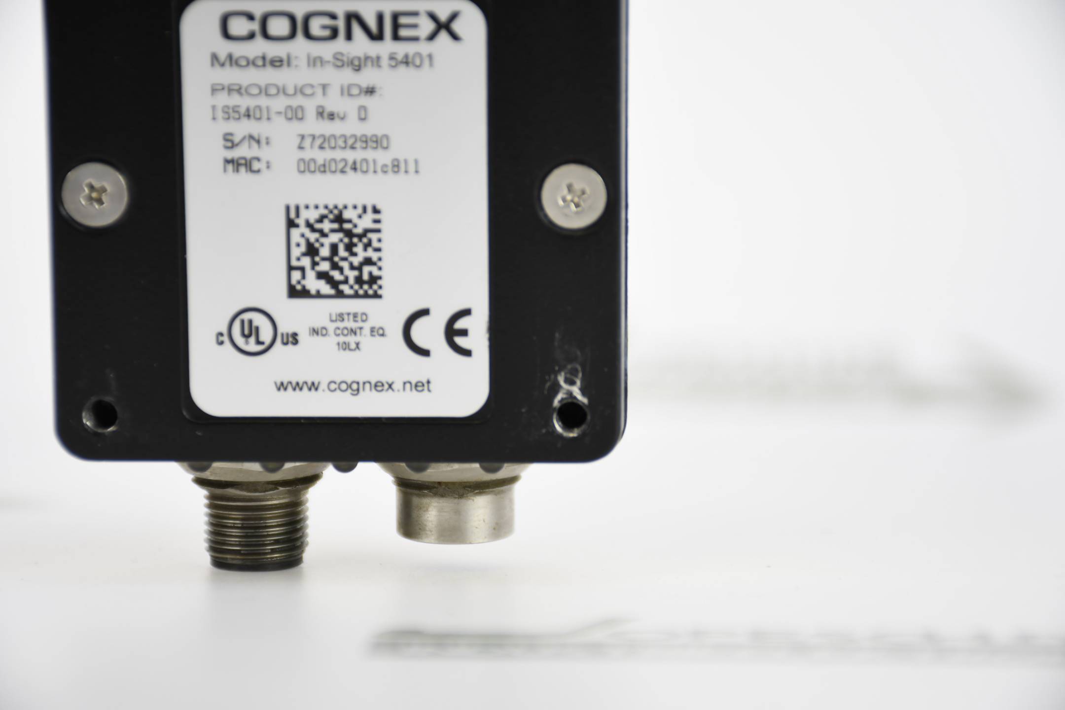 Cognex In-Sight ® Standard 5000 Series Vision System 5401 ( IS5401-00 ) Rev D
