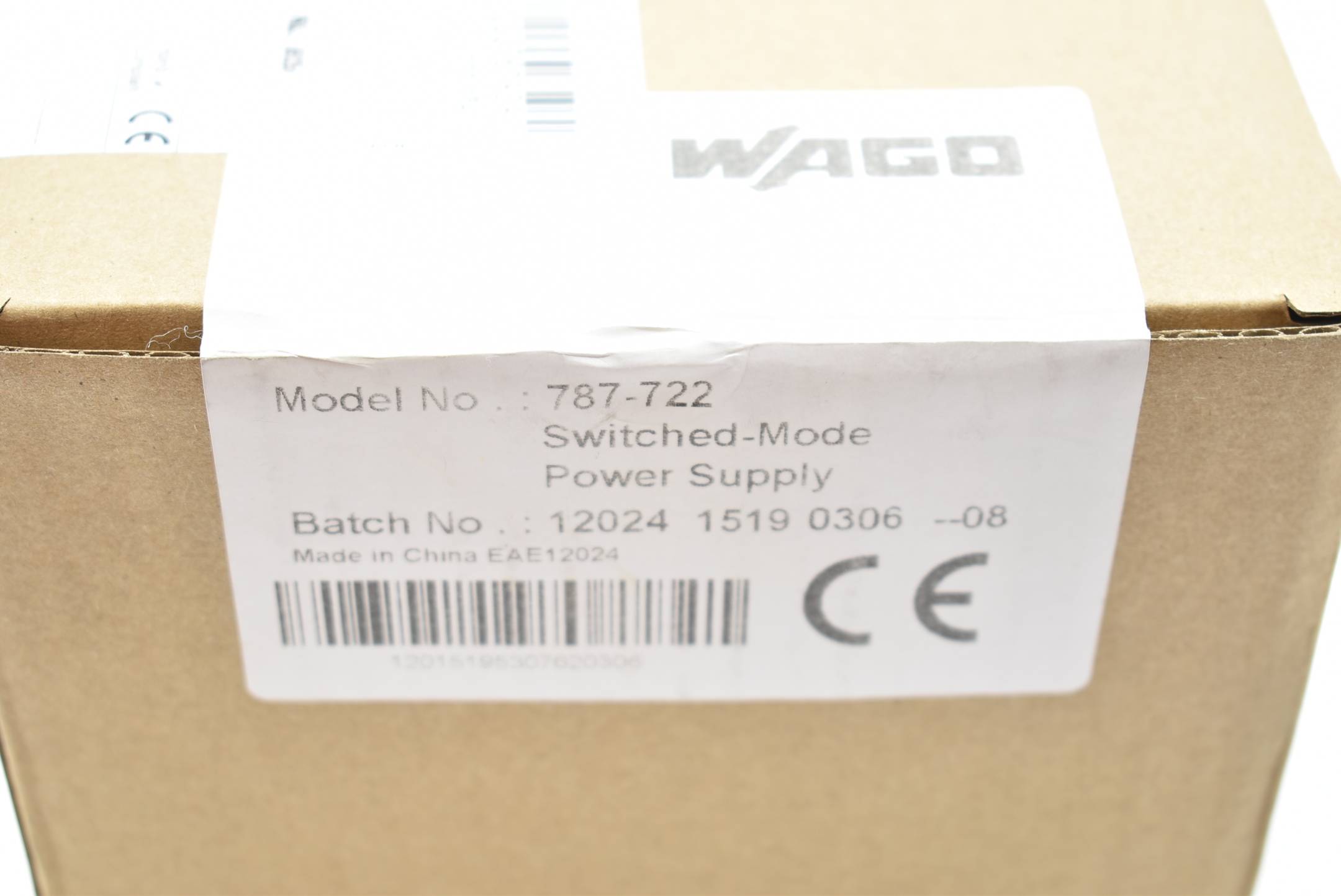 Wago Switched-Mode Power Supply 787-722 ( 12024 1519 0306 )