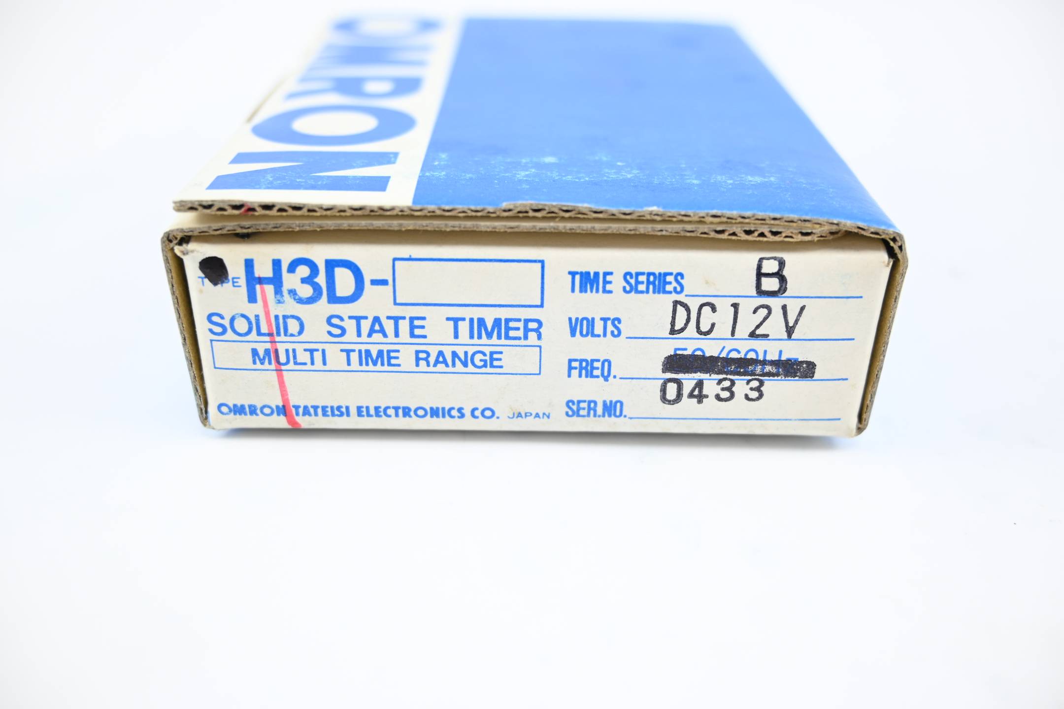 Omron Solid State Timer Time B 12VDC ( H3D )