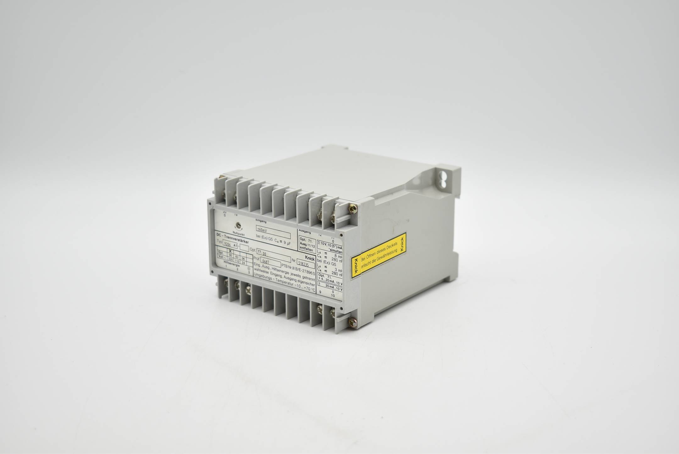 Knick DC-Trennverstärker 9206 A1- ( 9206A1- )