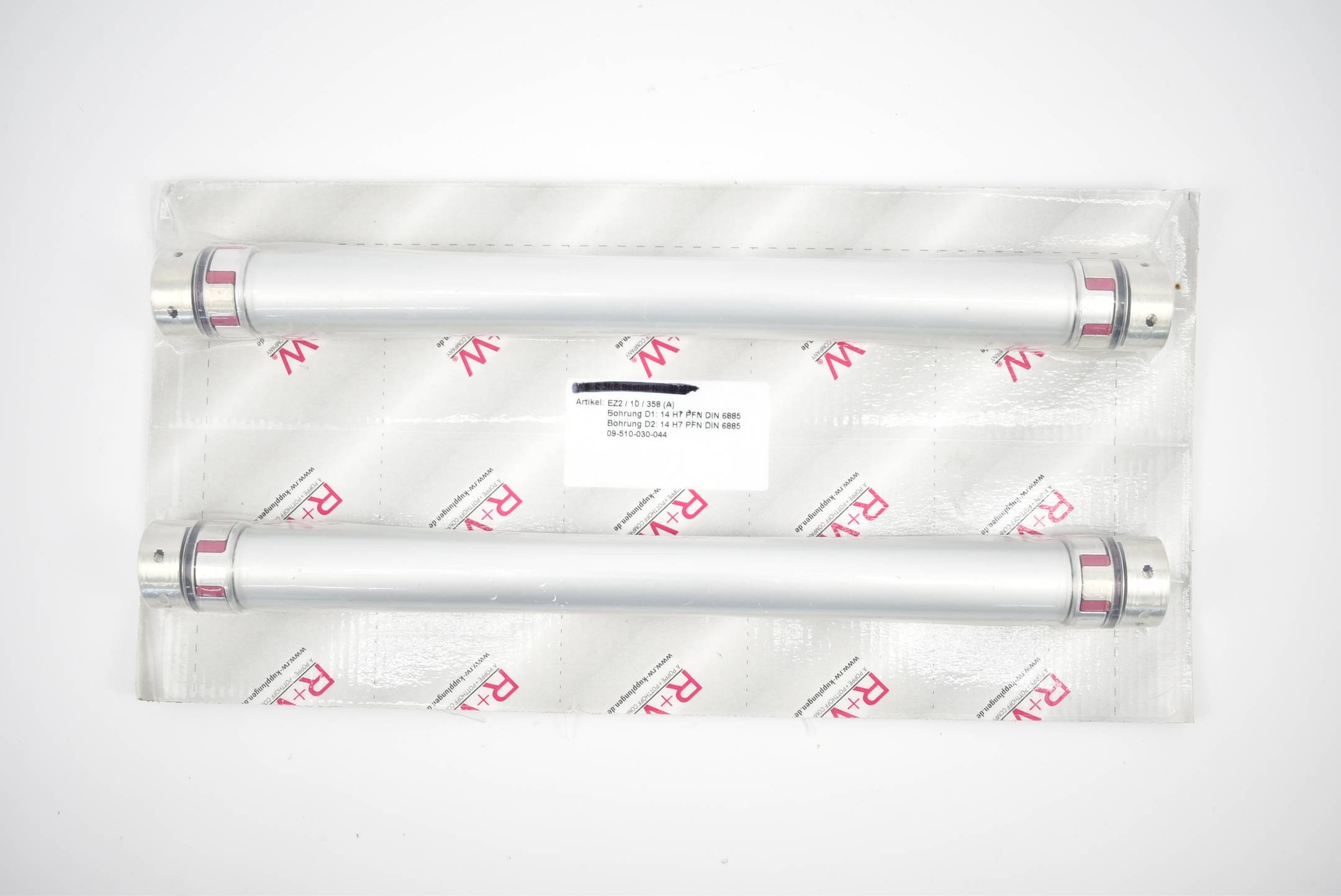 R+W Kupplungen Gelenkwelle mit geteilter Klemmnabe EZ2 ( 2er Pack )