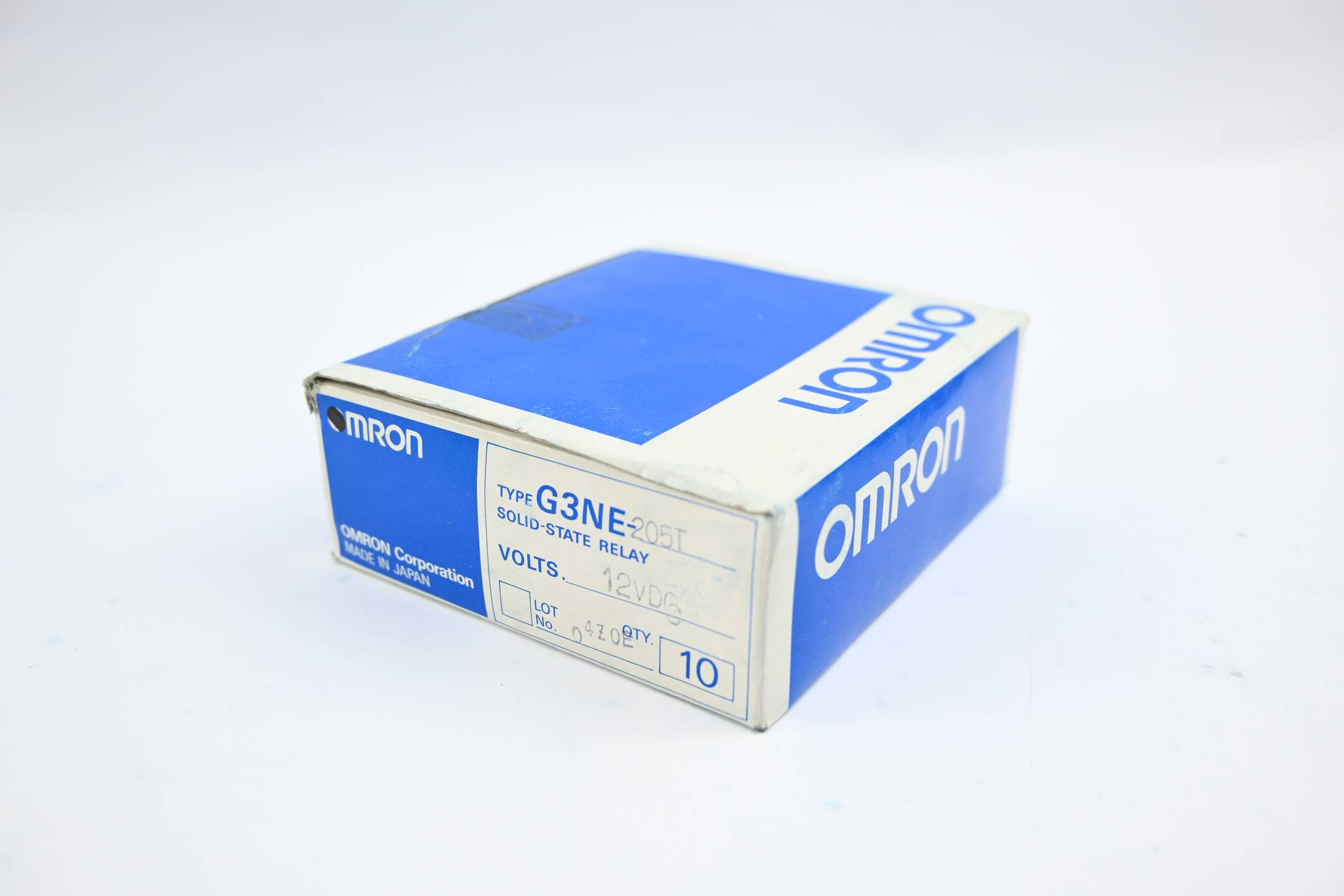 Omron 10 Stück Halbleiterrelais 12 VDC ( G3NE-205T )