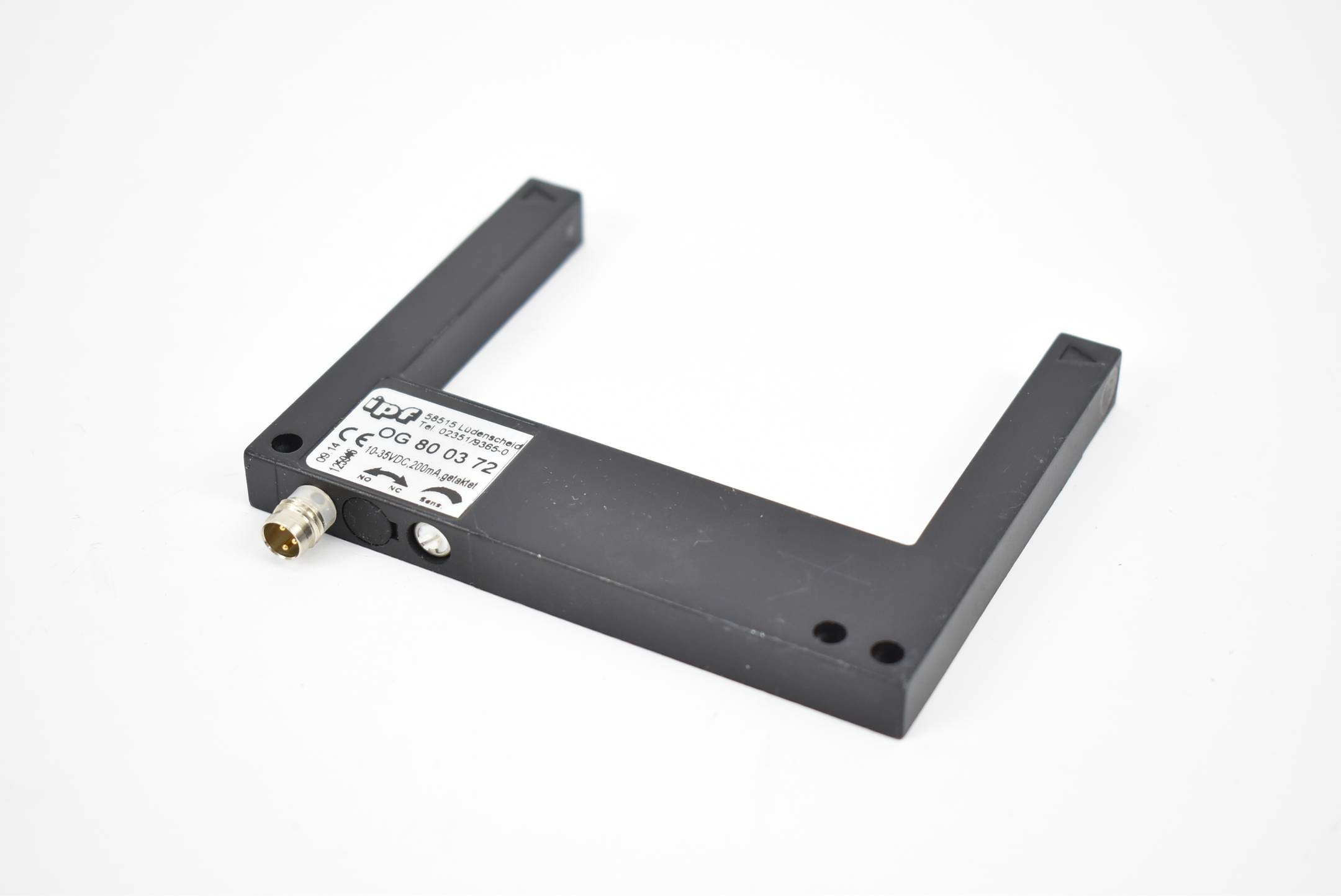 ipf Gabel-/Winkellichtschranke OG 80 03 72 ( OG800372 ) 10-35VDC 200mA