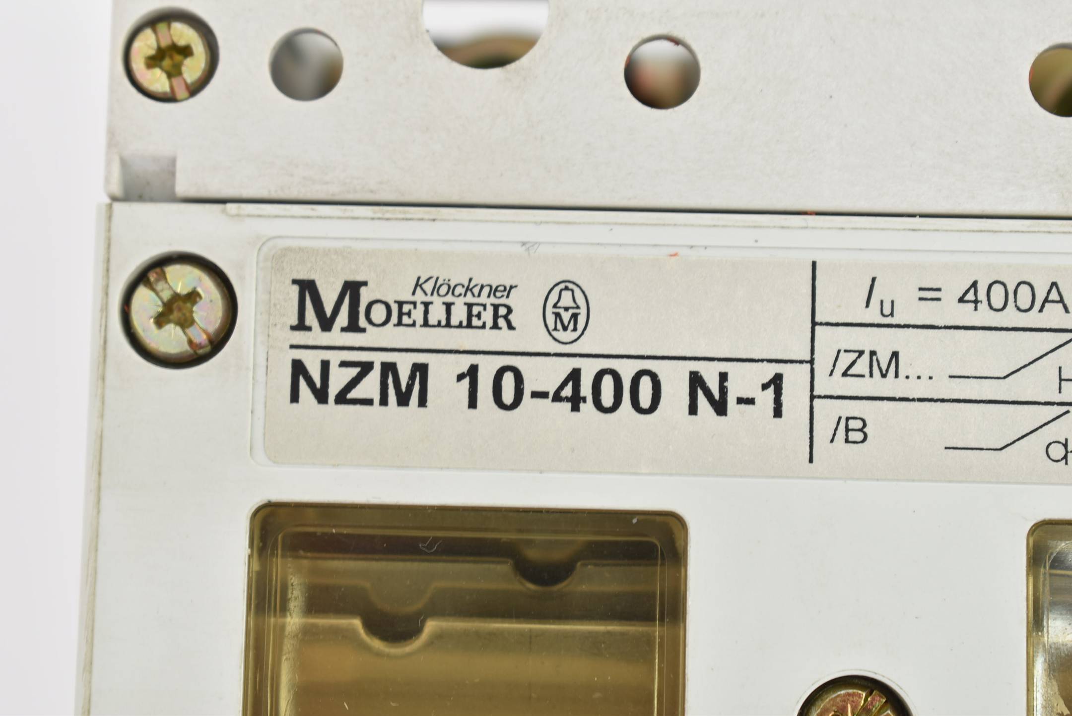 Klöckner Möller Molded Case Switchblock NZM 10-400 N-1 ( NZM10-400N-1 )
