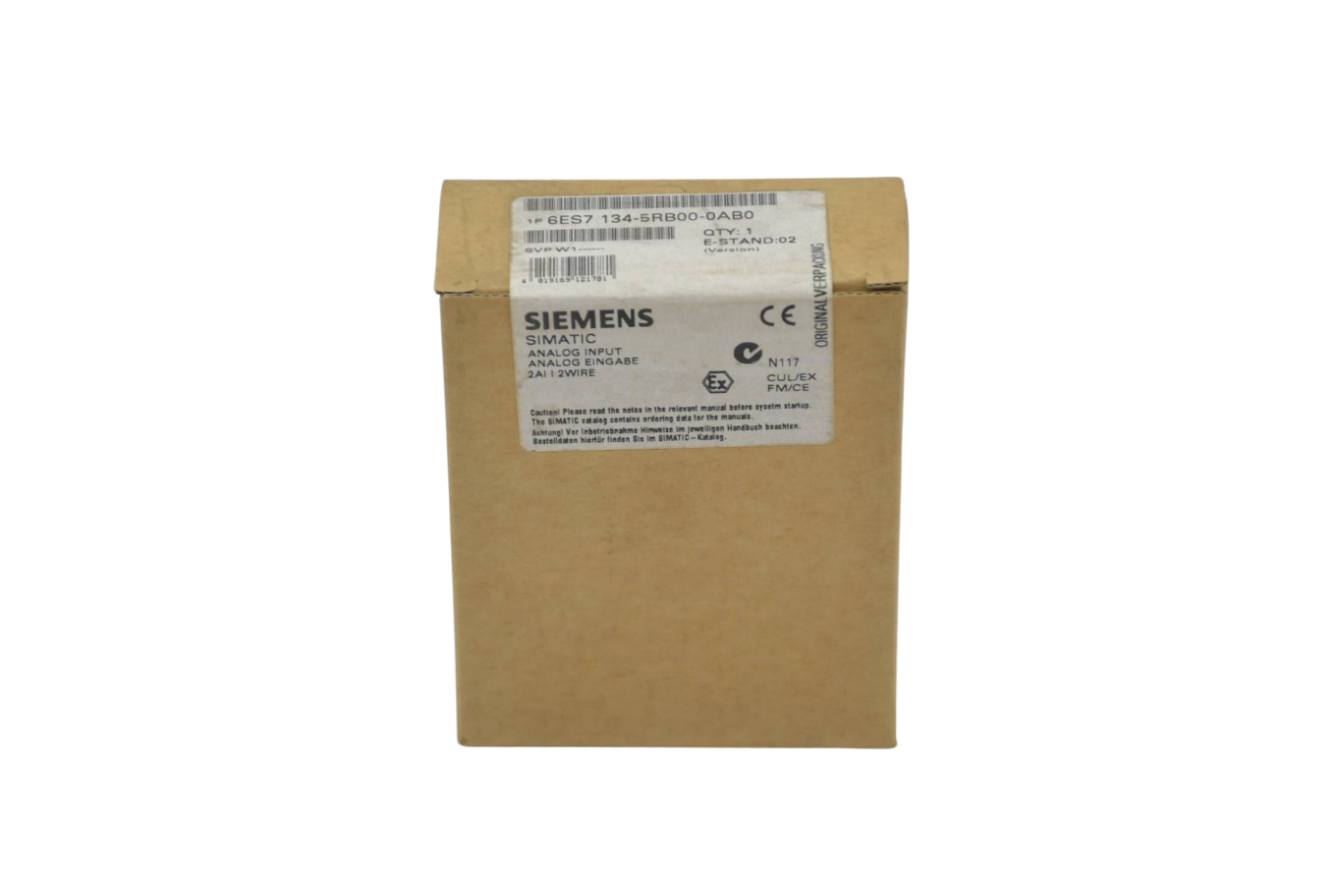 Siemens simatic Analog Input 6ES7 134-5RB00-0AB0 ( 6ES7134-5RB00-0AB0 ) E2
