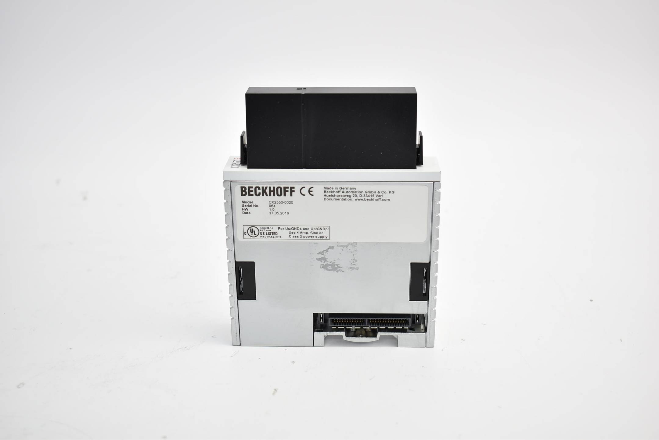 Beckhoff Erweiterungsmodul 2,5"-HDD/-SSD CX2550-0020
