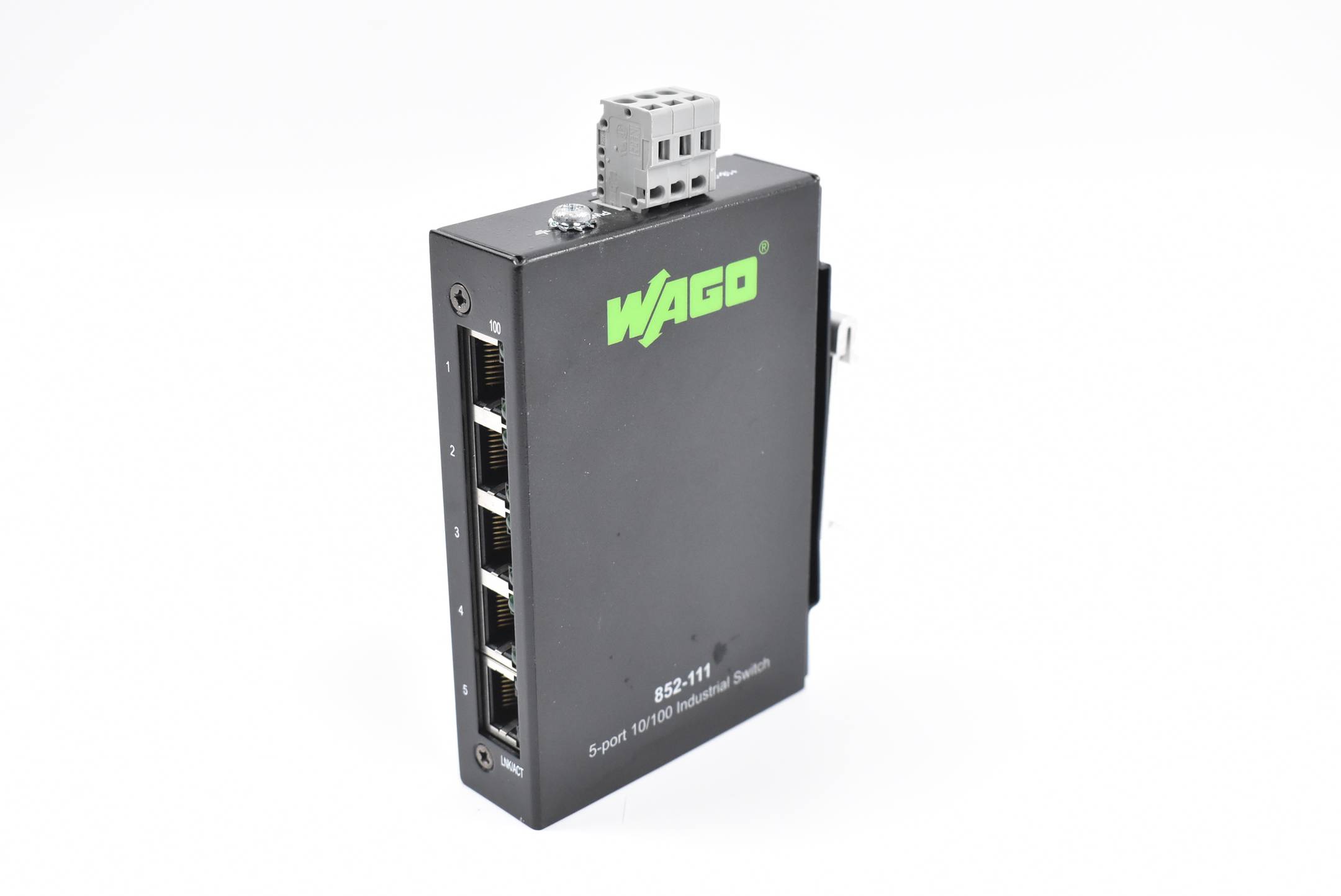 Wago 5-port 10/100 Industrial Switch 852-111 ( 852 111 ) 