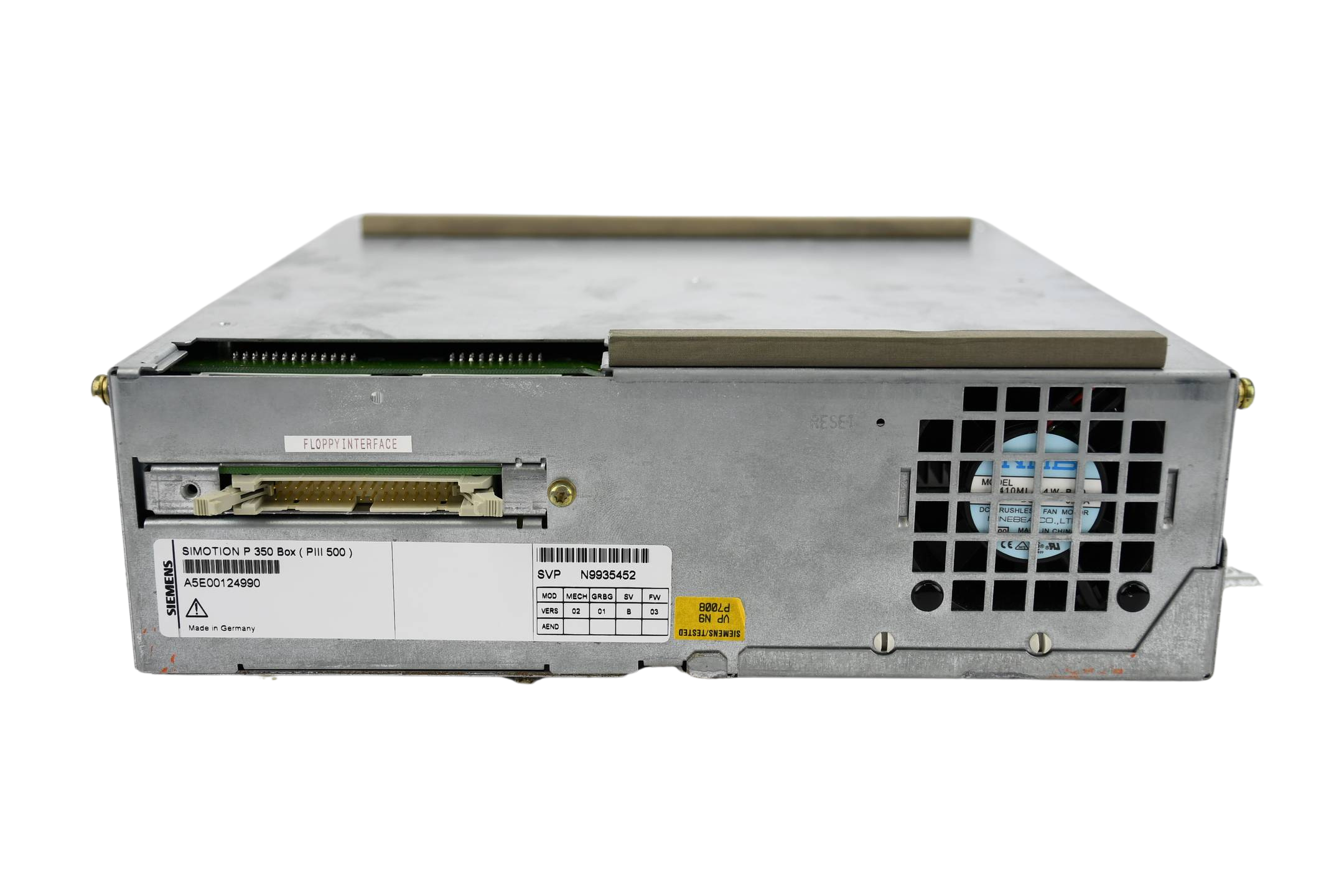 Siemens simotion P350 Box PIII 500 A5E00124990 inkl. Festplatte Siemens simotion P350 Box PIII 500 A5E00124990 inkl. Festplatte