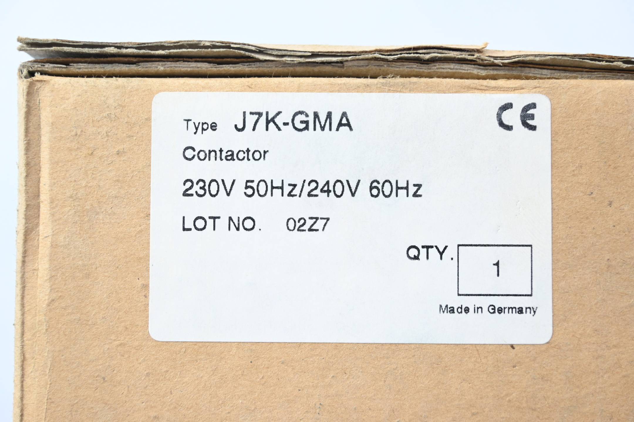 Omron Contactor 230V 50Hz / 240V 60Hz ( J7K-GMA )