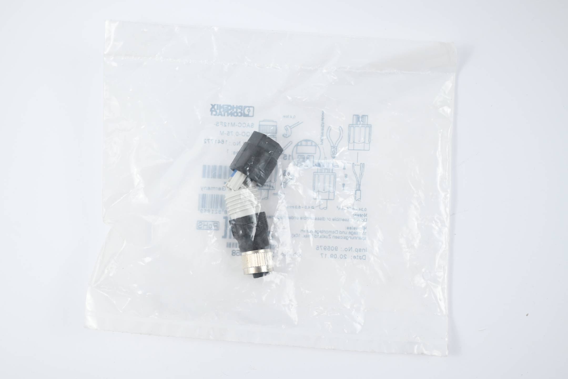 Phoenix Contact Steckverbinder SACC-M12FS-4QO-0,75-M ( 1641772 )