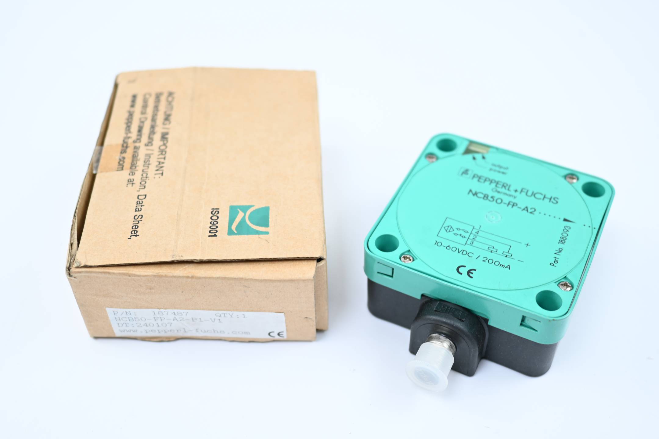 Pepperl + Fuchs induktiver Sensor NCB50-FP-A2-P1-V1 ( 187487 )
