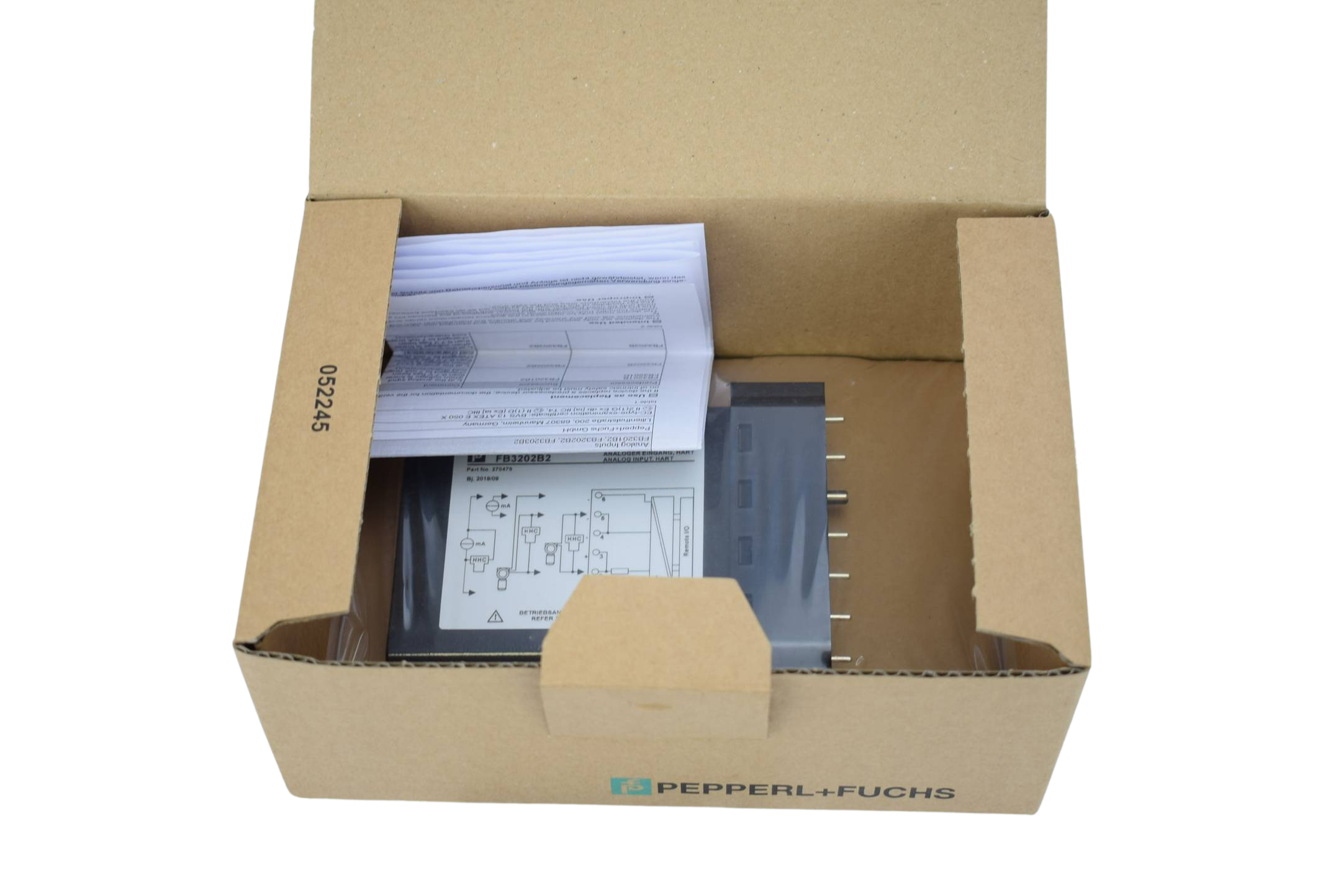 Pepperl + Fuchs HART-Transmitterspeisegerät Eingangstrenner FB3202B2 ( 270479 )