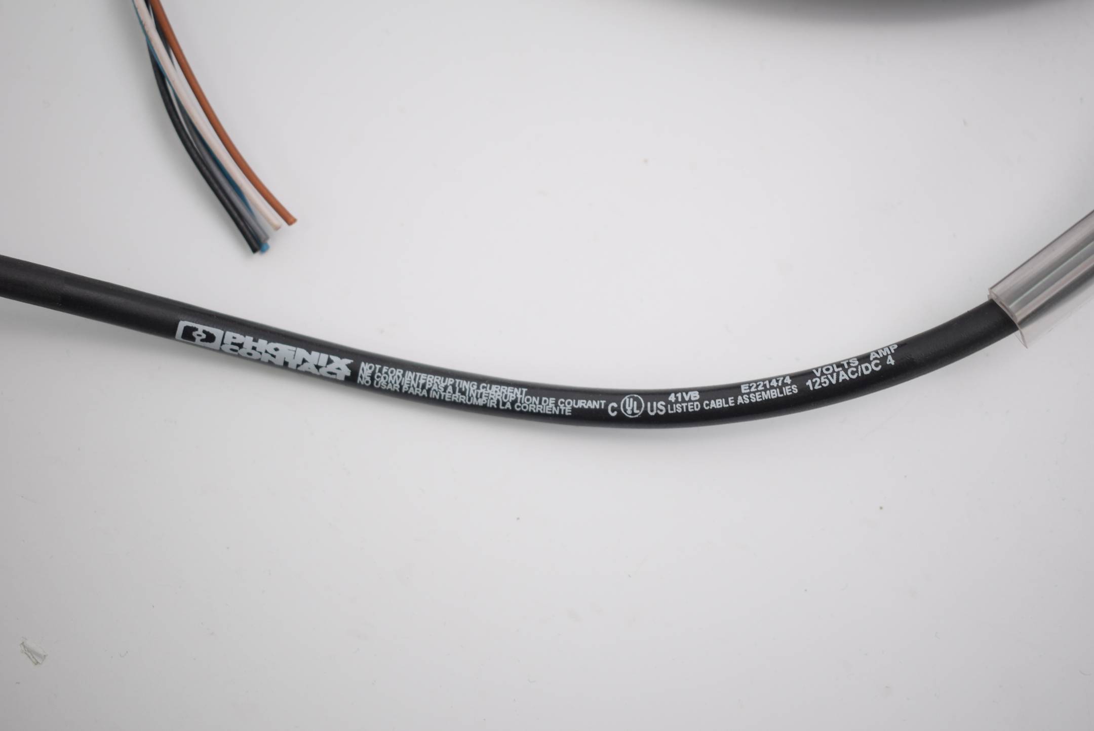 Phoenix Contact Sensor Kabel 5-Pin125VAC/DC 4A 5,0m E221474 ( 1402147 )