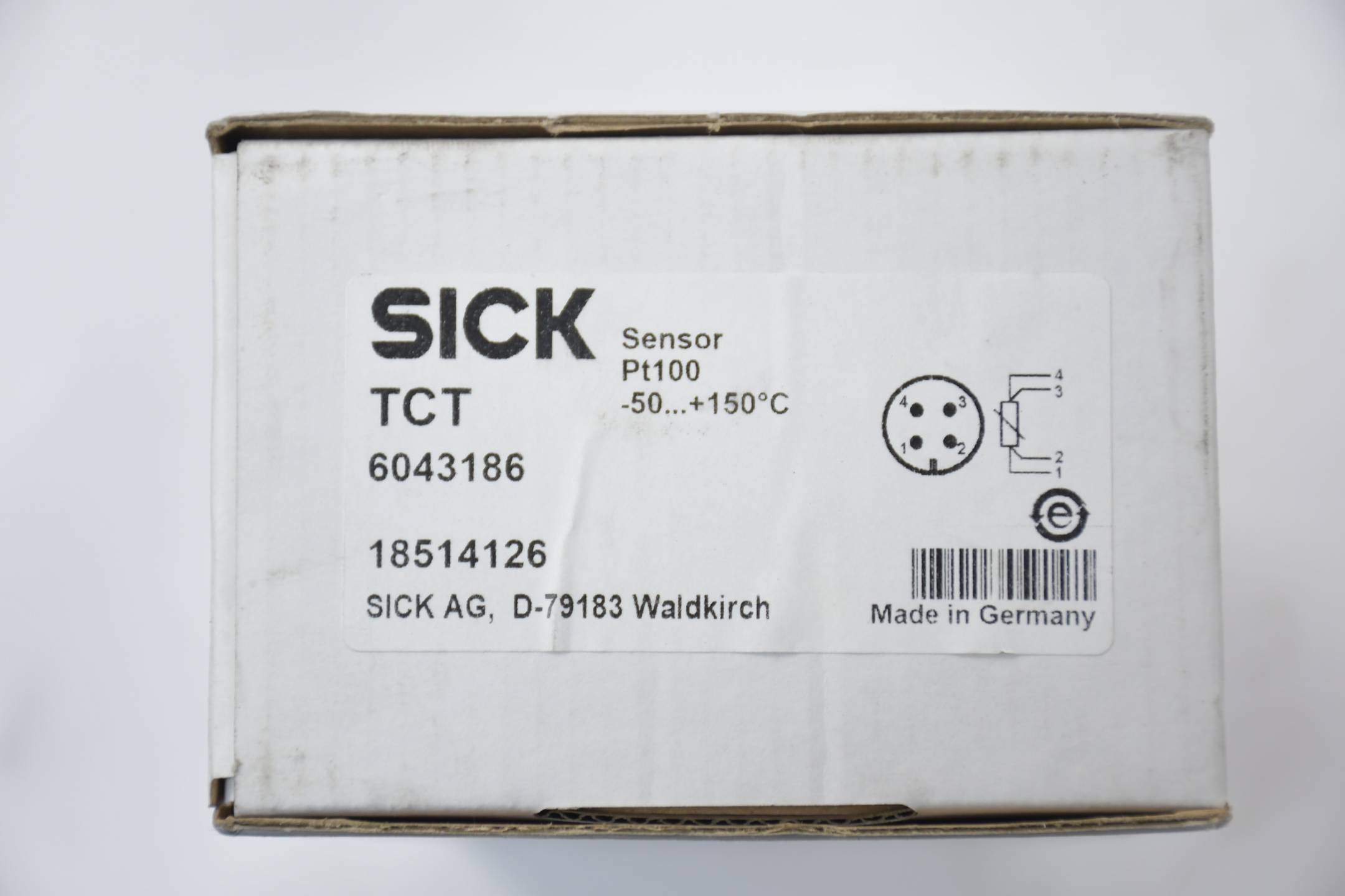 Sick Widerstandsthermometer TCT TCT-1PASE0503MZ ( 6043186 )