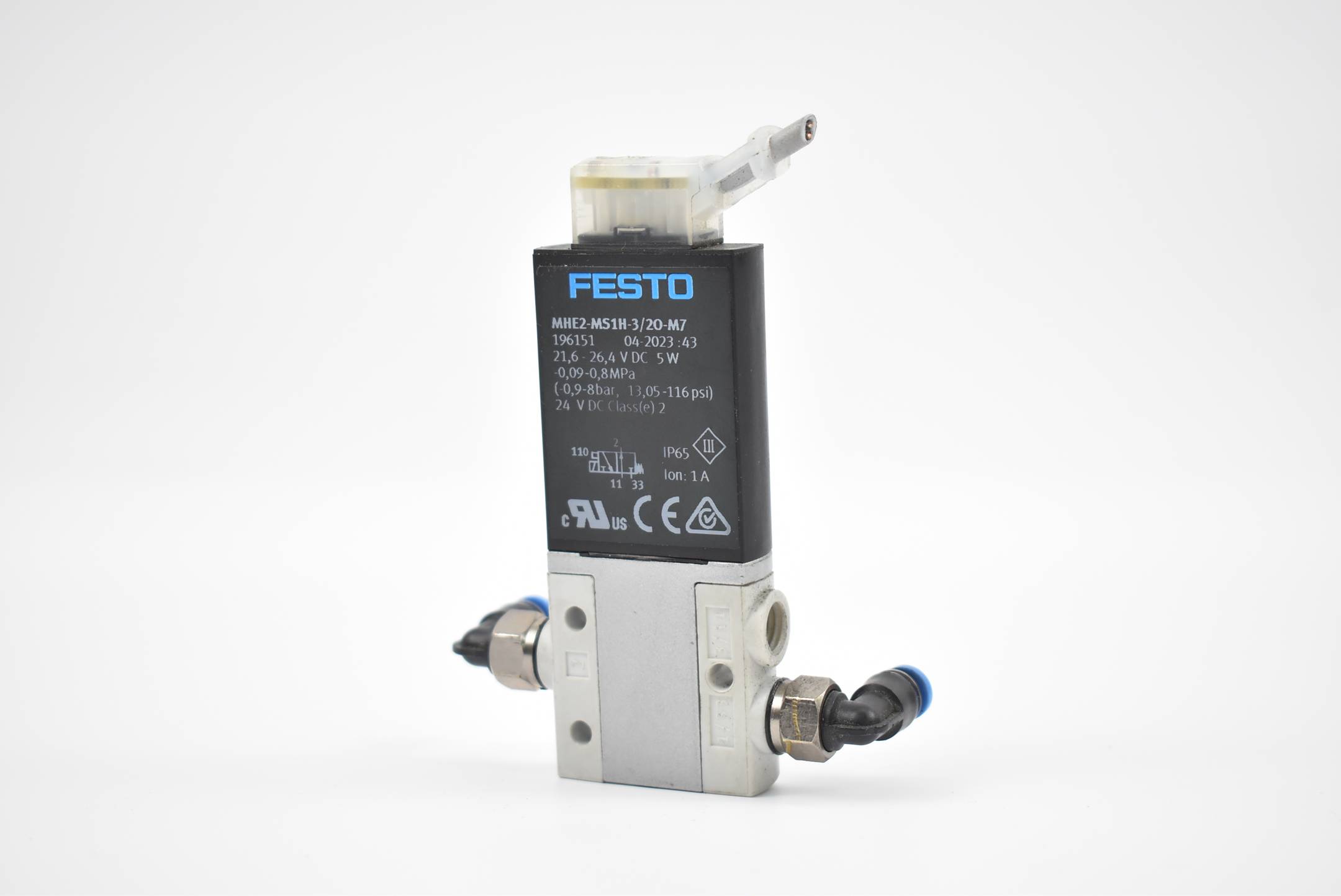 Festo Magnetventil MHE2-MS1H-3/2O-M7 ( 196151 )