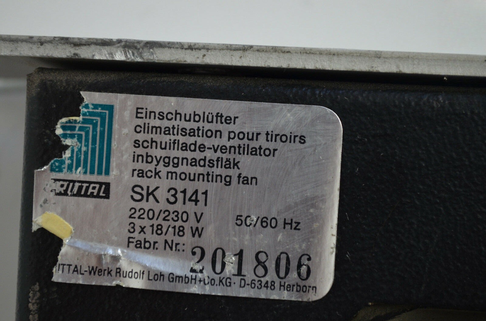 Rittal Einschublüfter SK 3141