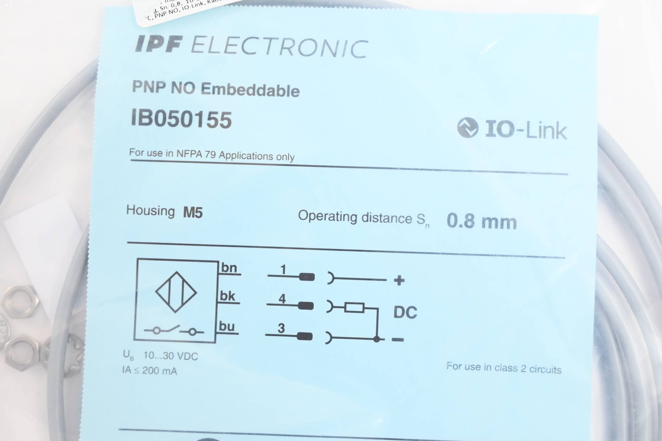 IPF induktiver Sensor IB050155