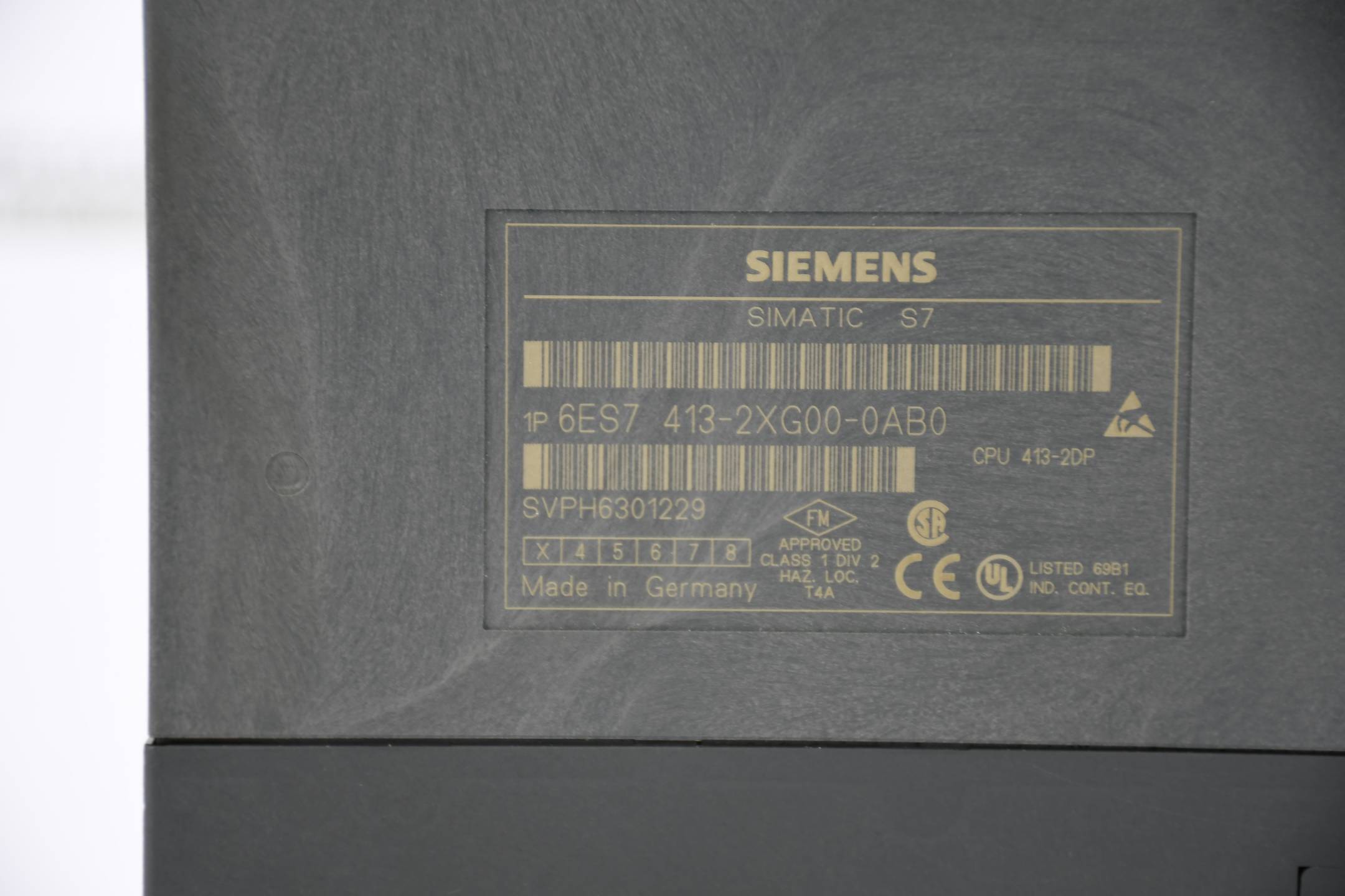 Siemens S7-400 CPU 413-2 DP 6ES7 413-2XG00-0AB0 ( 6ES7413-2XG00-0AB0 ) E3