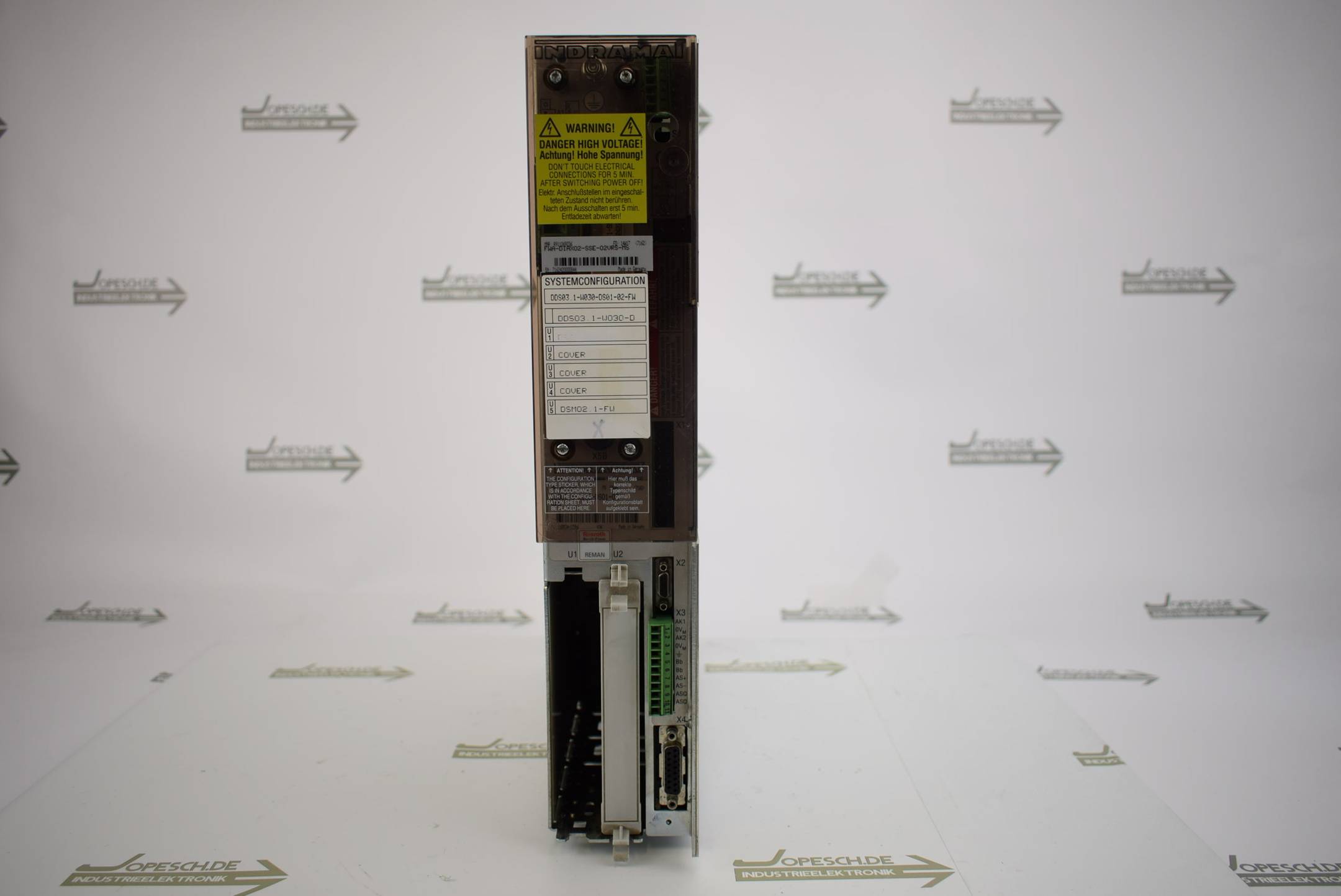 Rexroth Indramat DDS Drive Controller FWA-DIAX02-SSE-02VRS-MS ( DS03.1-W030-DS01-02-FW )
