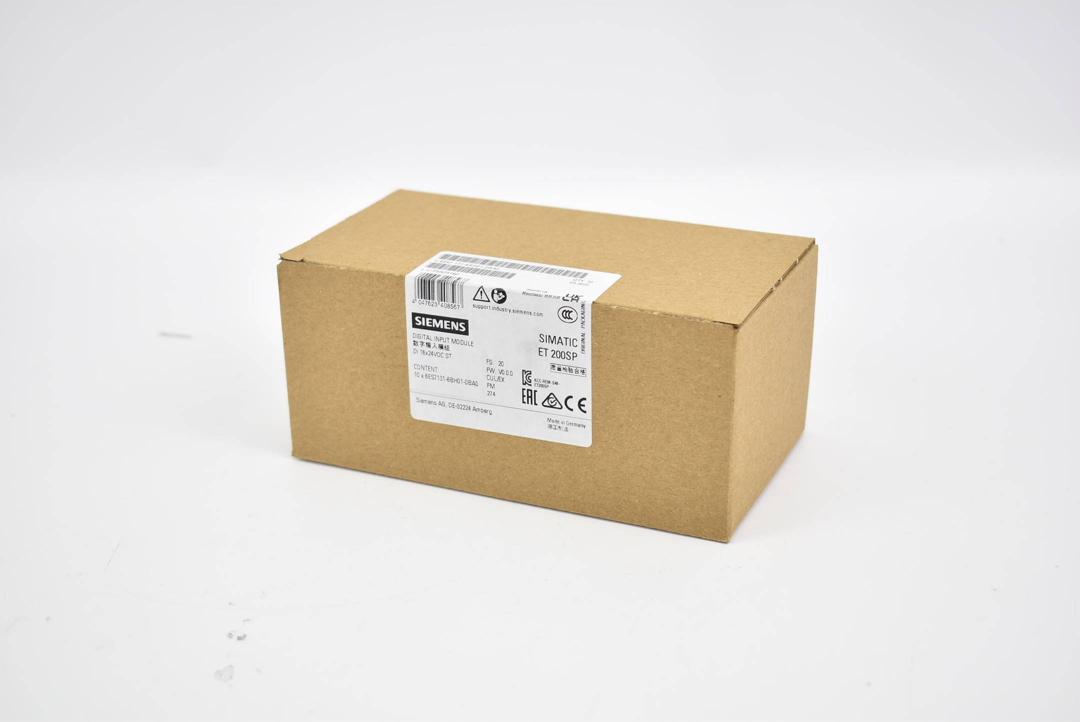 Siemens simatic ET 200SP digital 6ES7 131-6BH01-2BA0 ( 6ES7131-6BH01-2BA0 ) E20