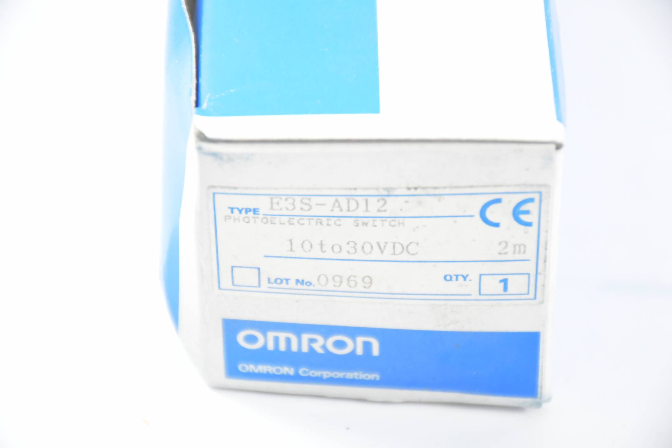 Omron Photoelectric Switch 10 to 30VDC 2m ( E3S-AD12 )