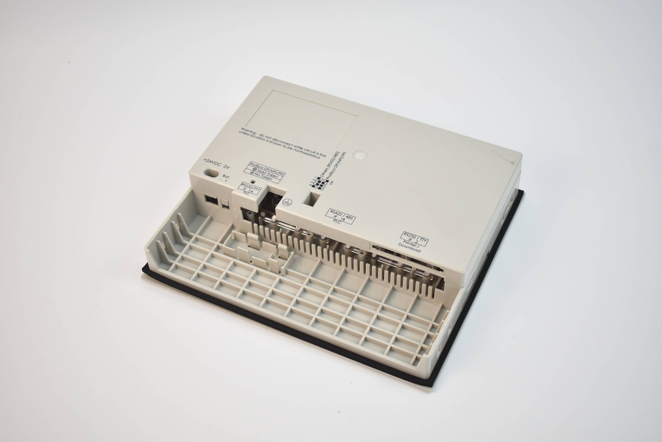 Siemens Ersatz Front + Backcover Panel für OP17 OP17-PP ( 6AV3617-1JC00 ) Zustand C