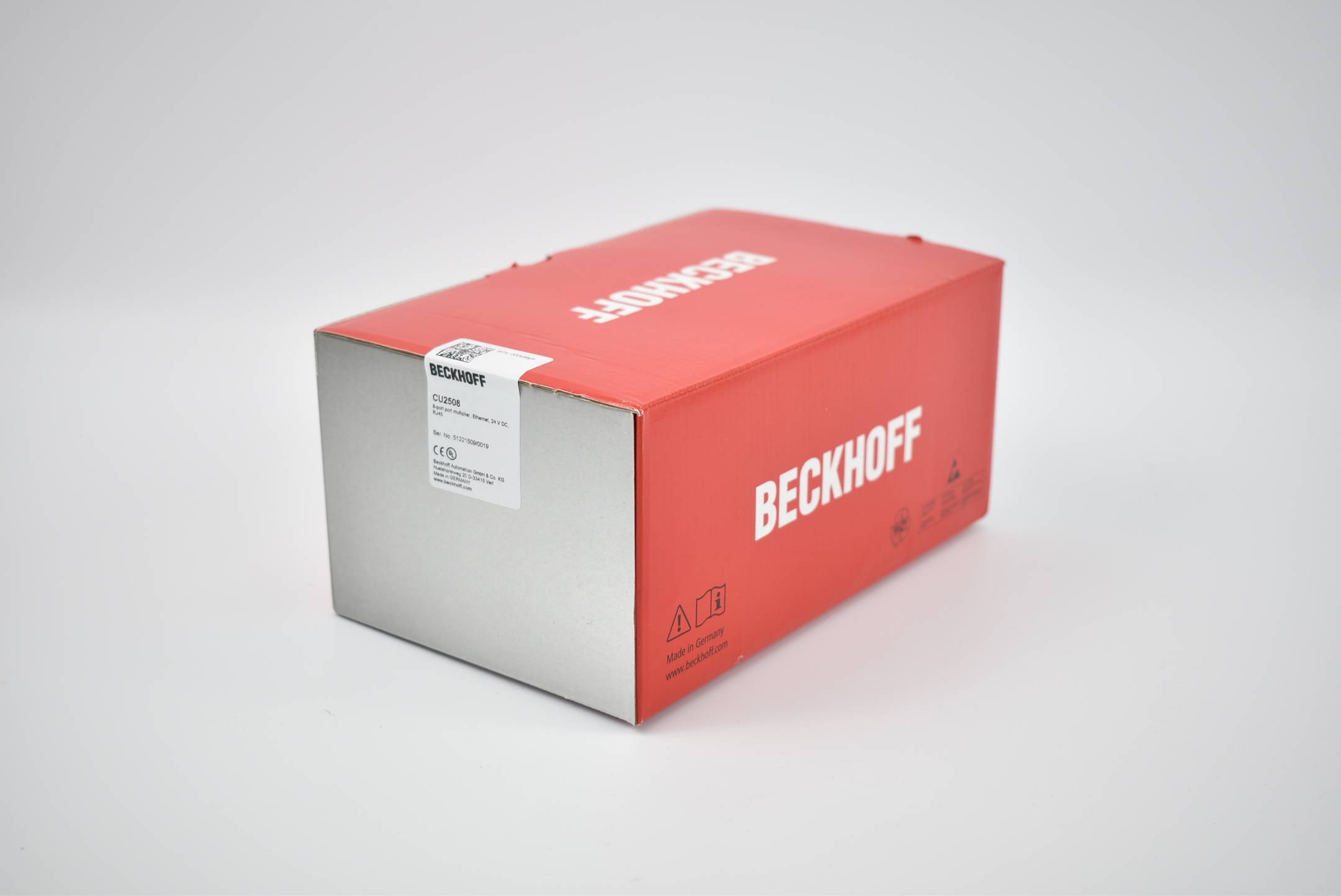 Beckhoff Infrastruktur 8-Port-Port-Multiplier CU2508 ( CU 2508 ) 26VDC RJ45