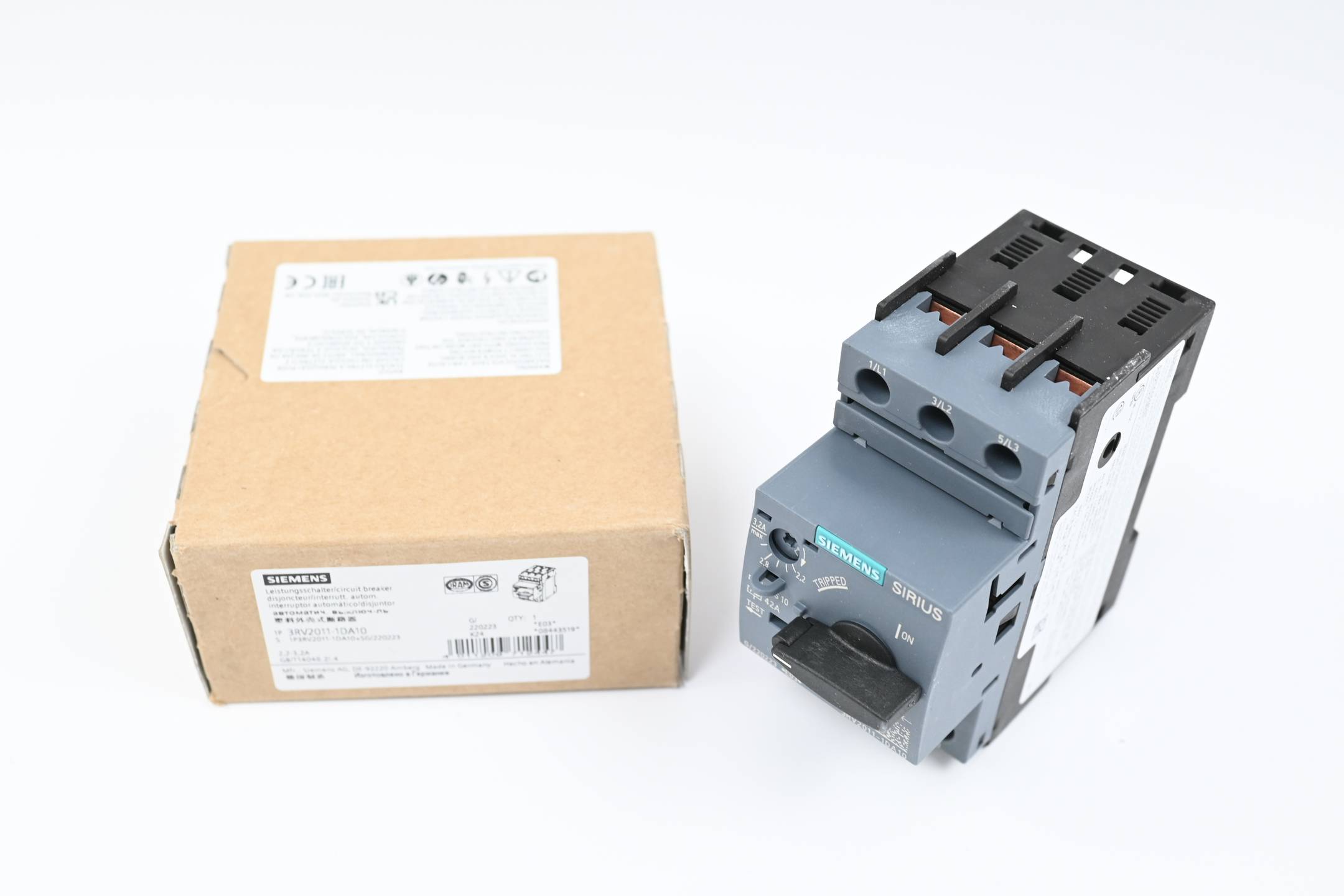 Siemens Leistungsschalter 3RV2011-1DA10 ( 3RV2 011-1DA10 )