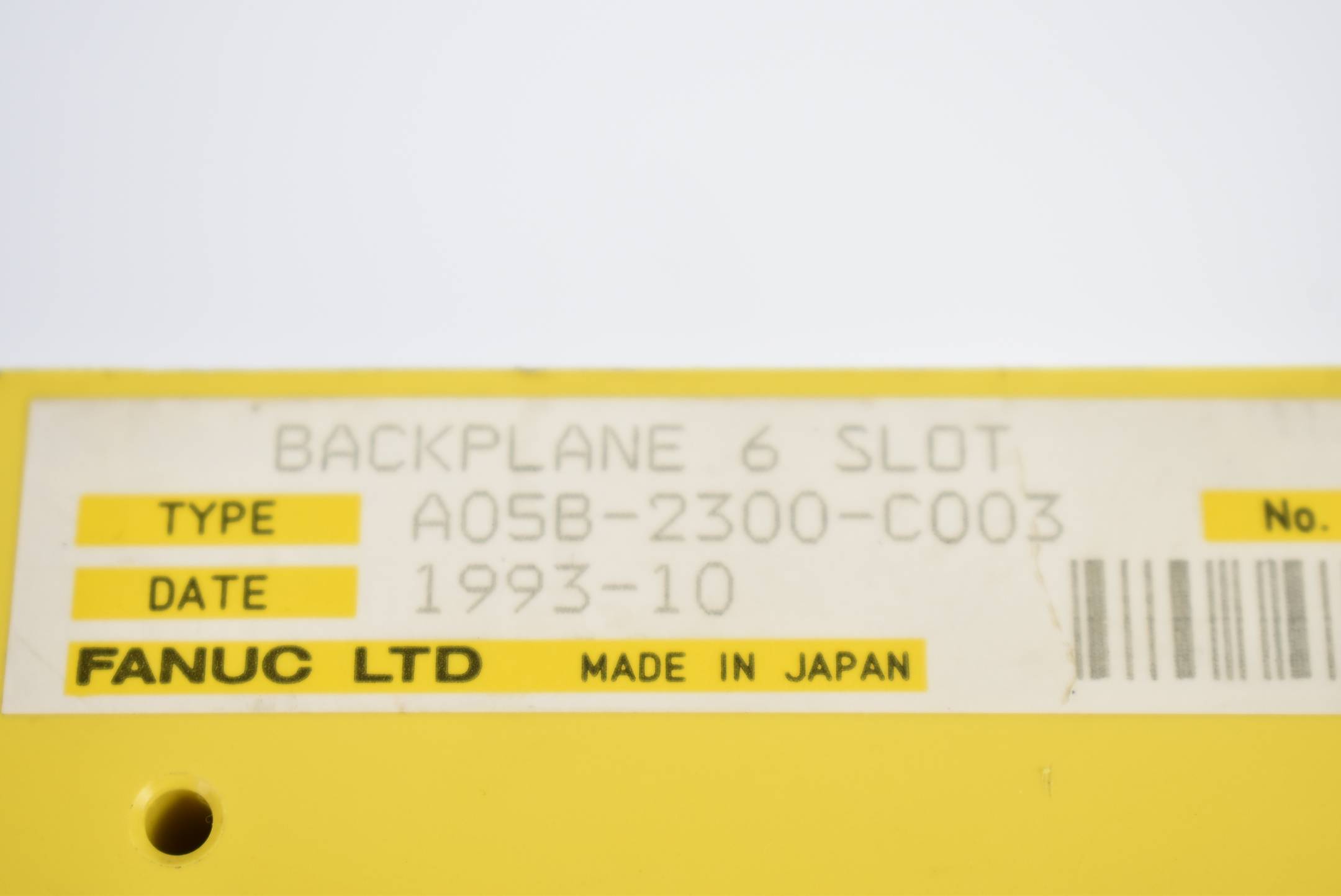 Fanuc Backplane A20B-2000-0920/02B inkl. A05B-2300-C003