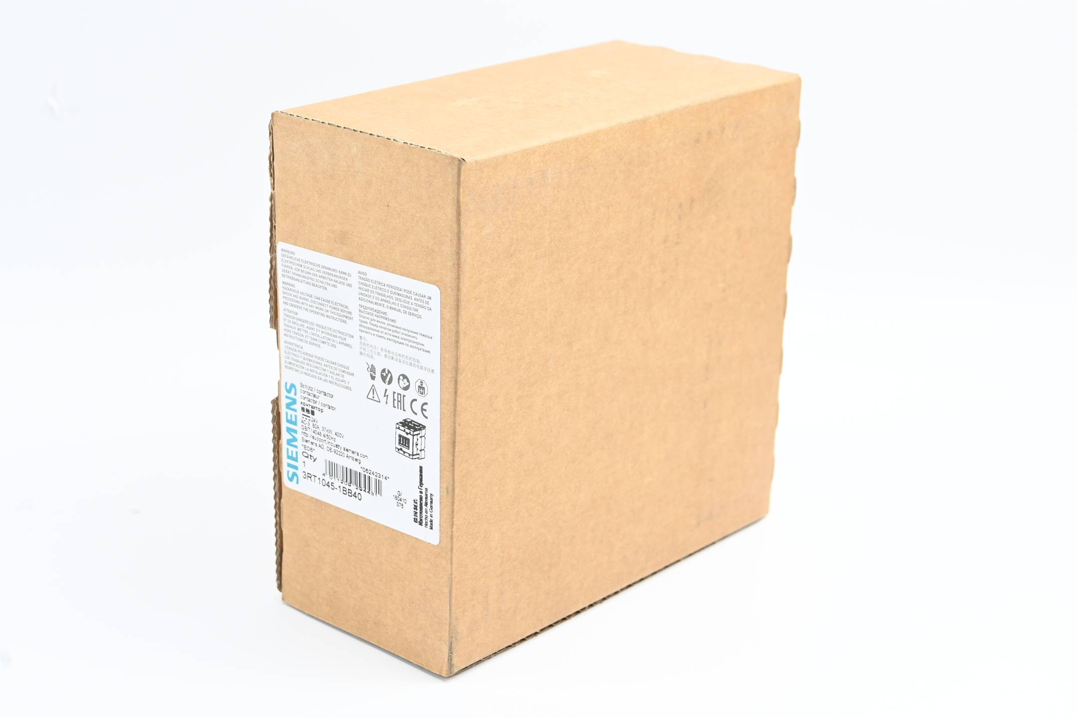 Siemens Sirius Leistungsschütz 3RT1045-1BB40 ( 3RT1 045-1BB40 )