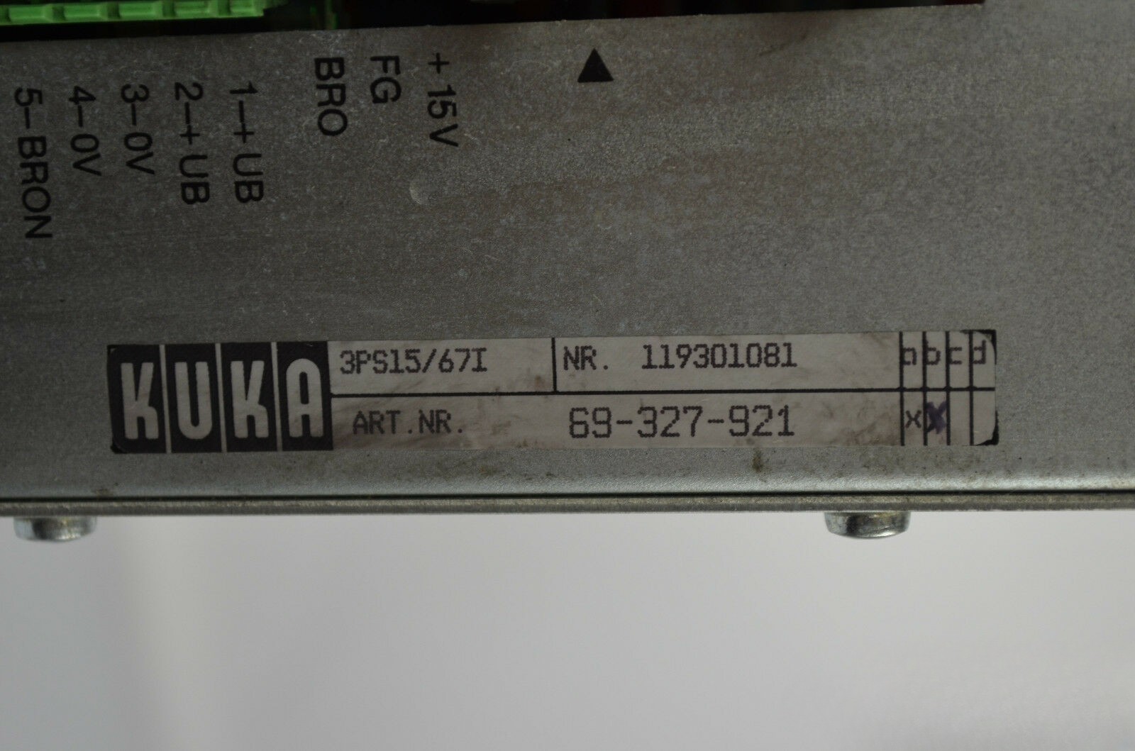 KUKA 3PS15/67I 69-327-921