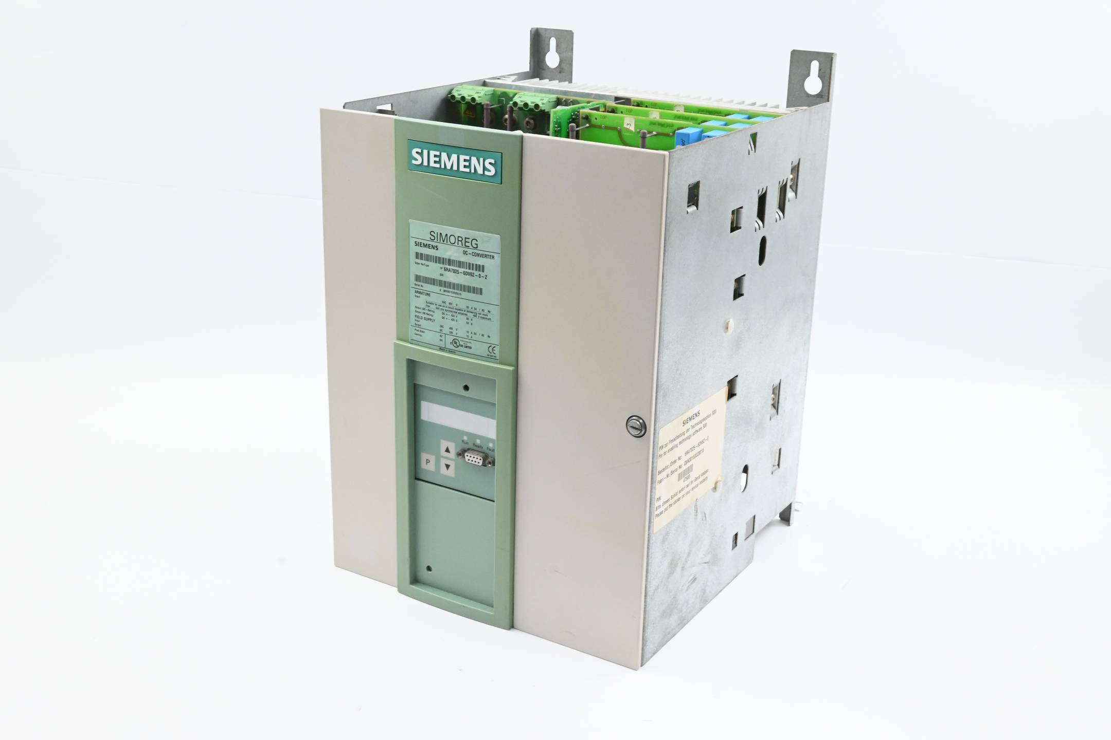 Siemens Simoreg DC-Converter 6RA7025-6DV62-0-Z ( 6RA7 025-6DV62-0-Z ) E.A2 Z=S00
