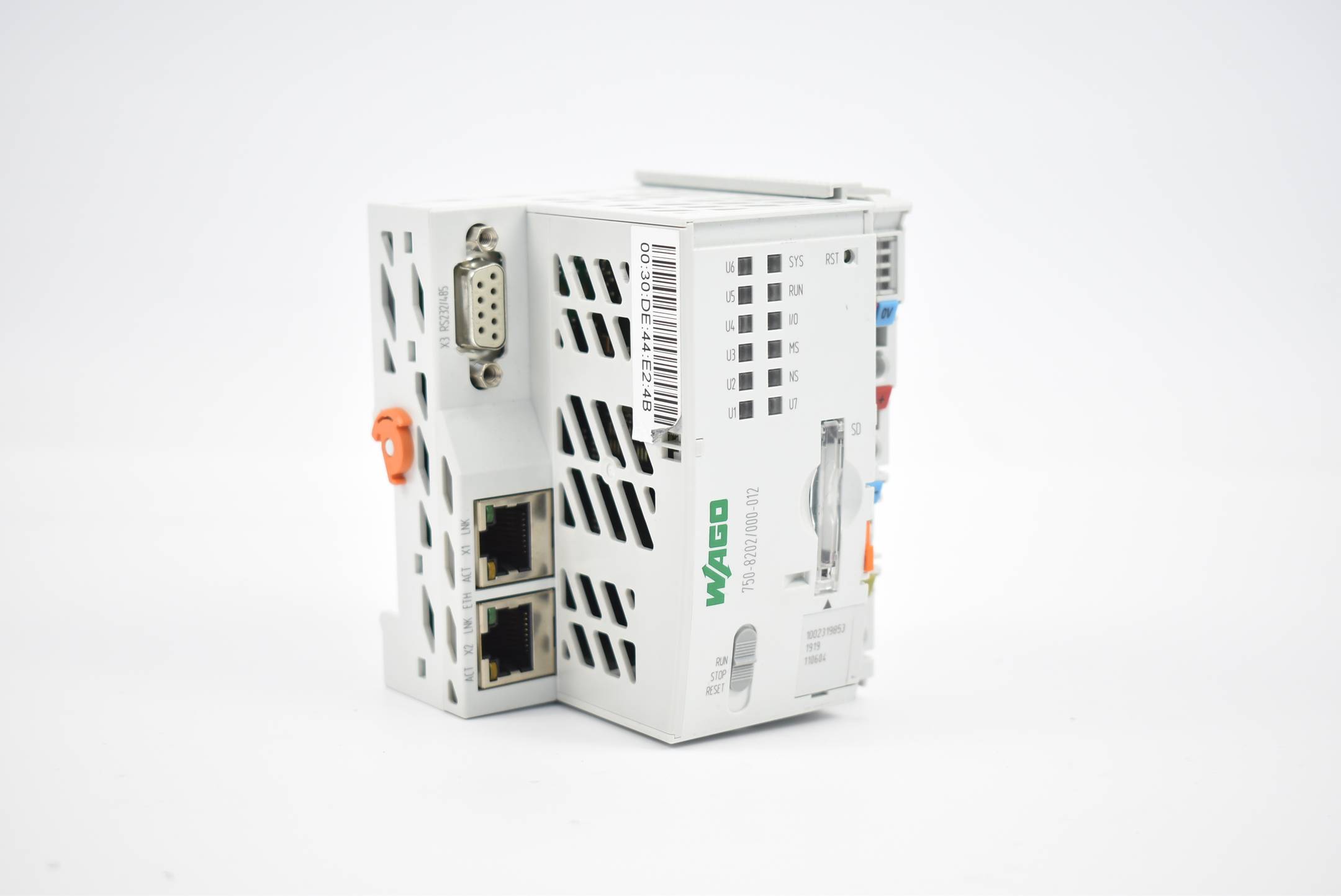 Wago Controller PFC200 FG2 Ethernet RS-232/-485 750-8202/000-012