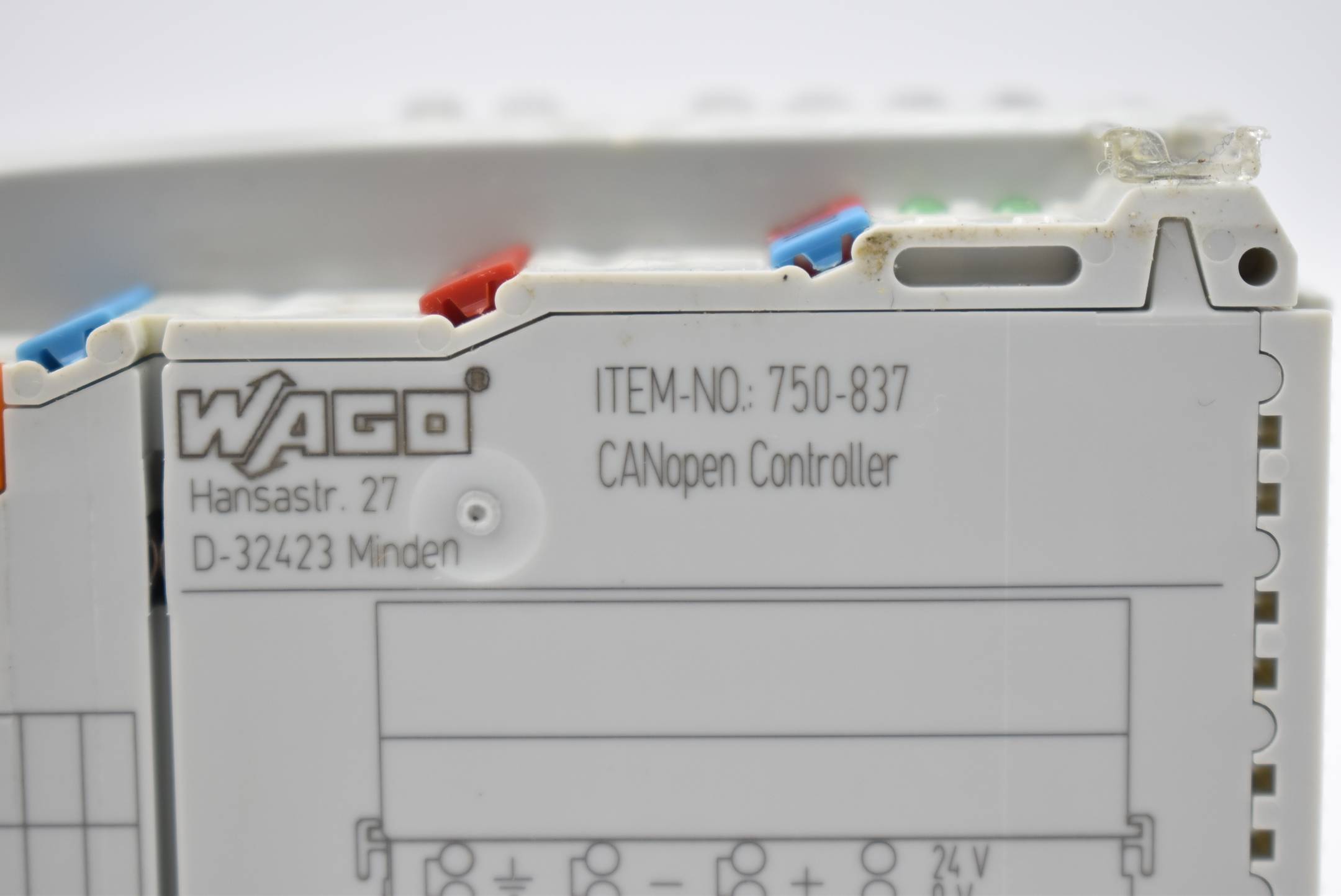 WAGO Controller CANopen 128/64 KB MCS 750-837