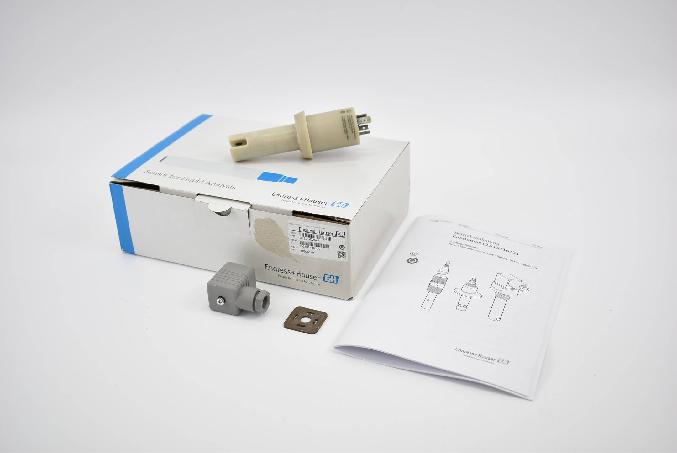 Endress+Hauser Leitfähigkeitssensor 135°C 17 bar CLS21-C2A4A ( 50005119 )