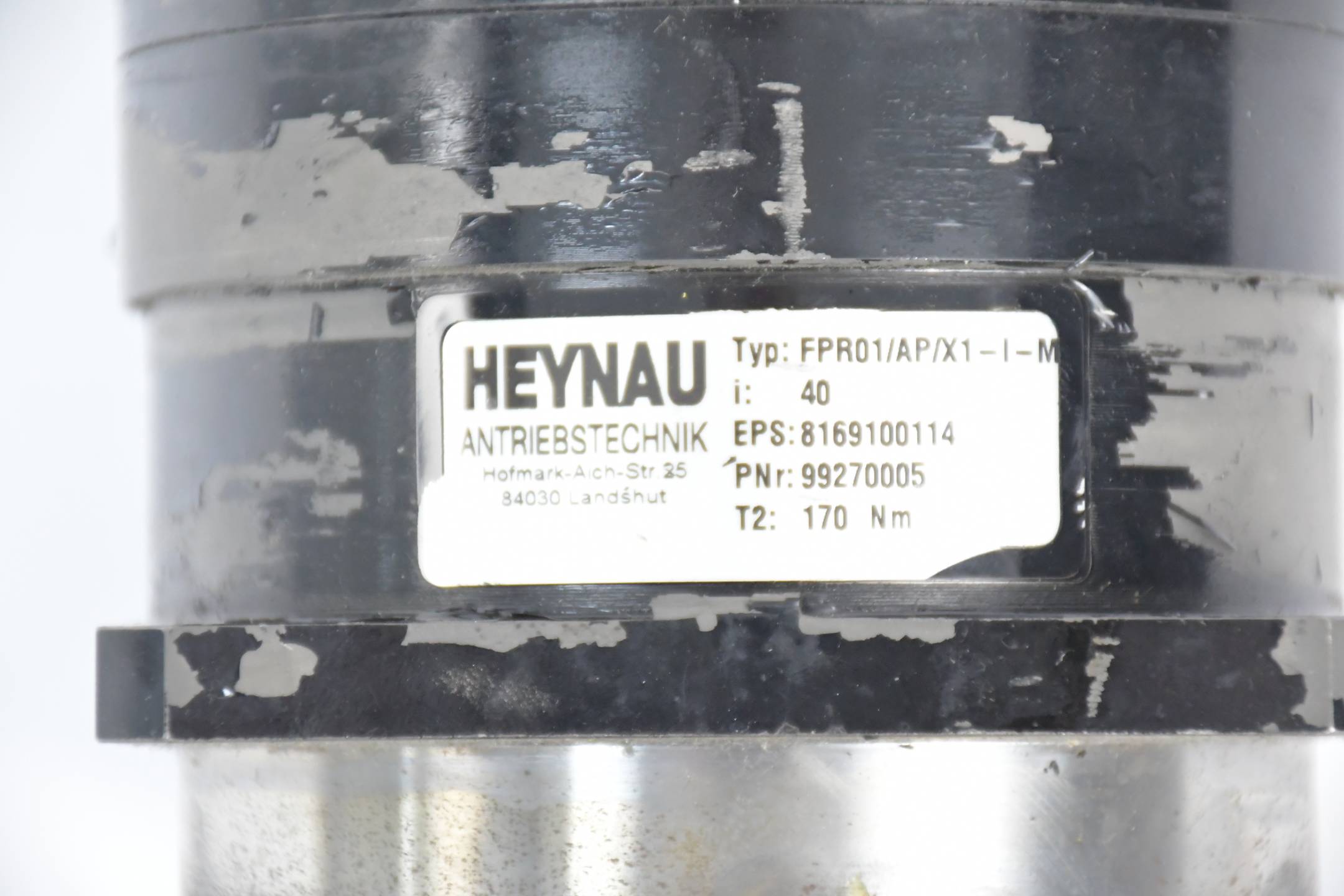Heynau Getriebe FPR01/AP/X1-I-MBB3/3000