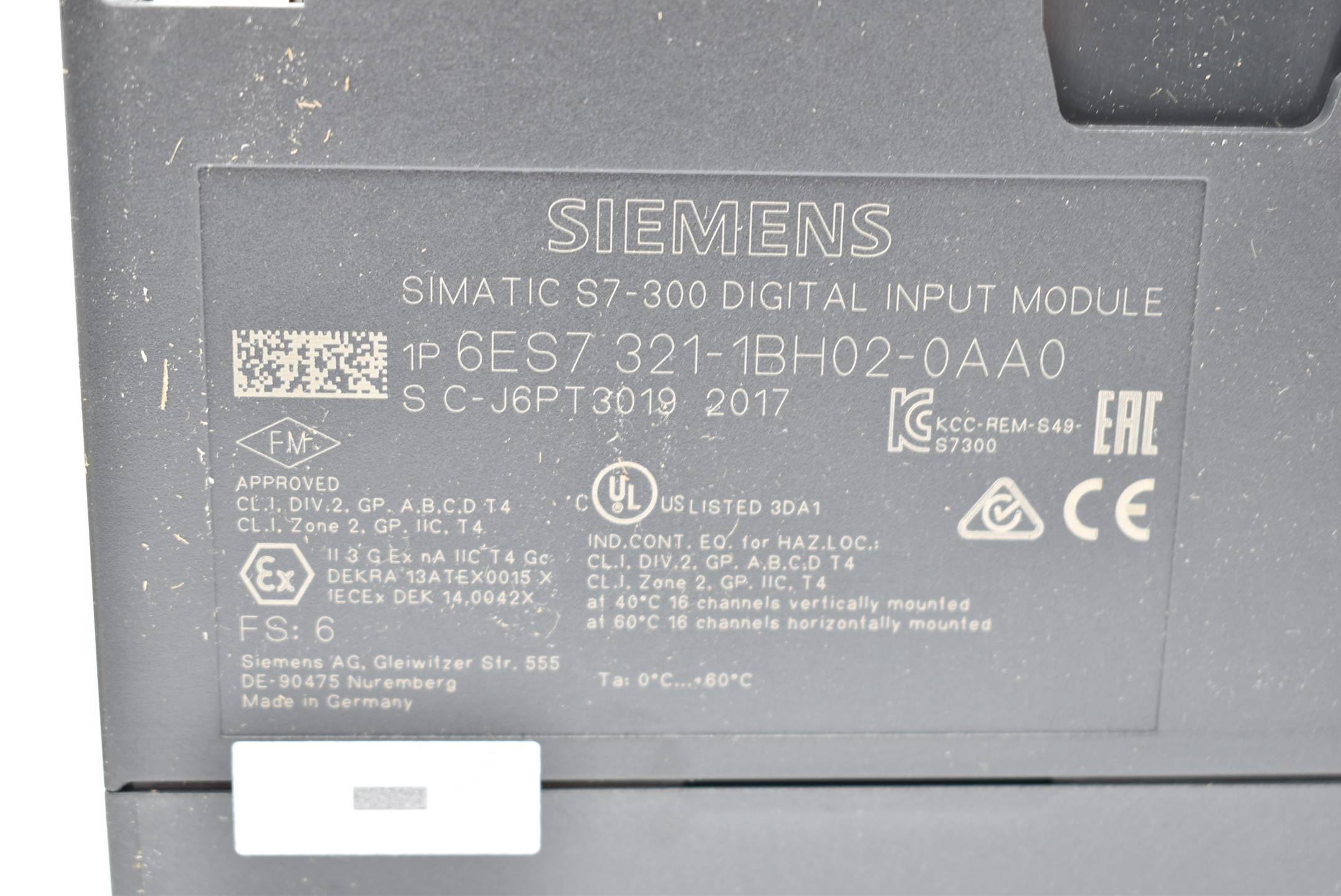 Siemens Simatic S7-300 SM321 6ES7321-1BH02-0AA0 ( 6ES7 321-1BH02-0AA0 )