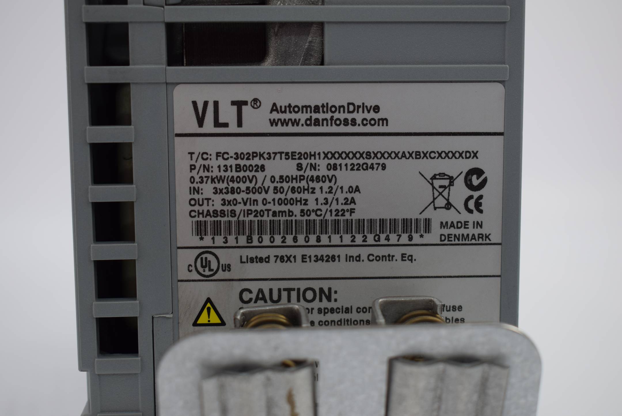 Danfoss FC-302PK37T5E20H1 131B0026 Frequenzumrichter