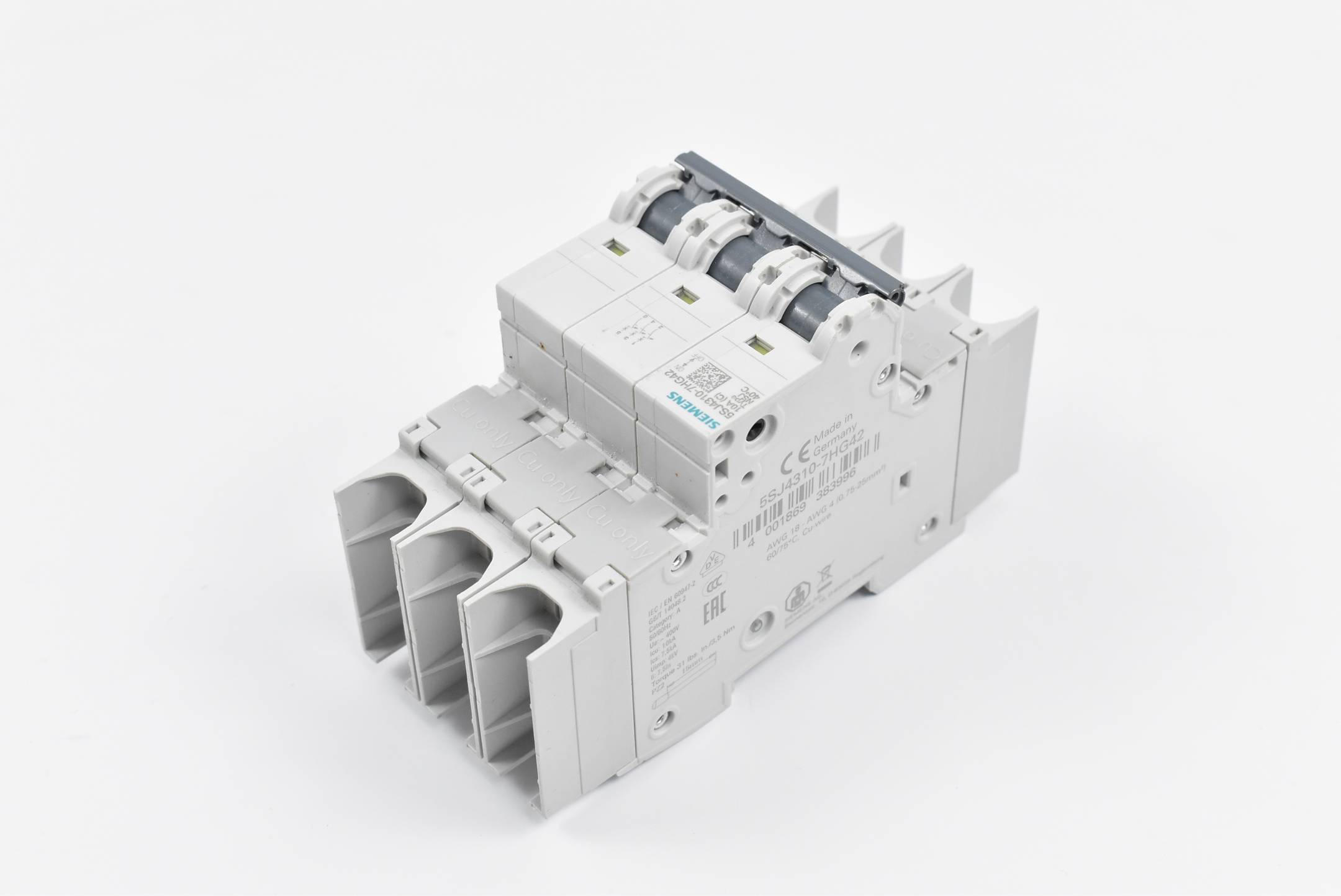 Siemens Leistungsschutzschalter 5SJ4310-7HG42 ( 5SJ4 310-7HG42 ) 3-polig