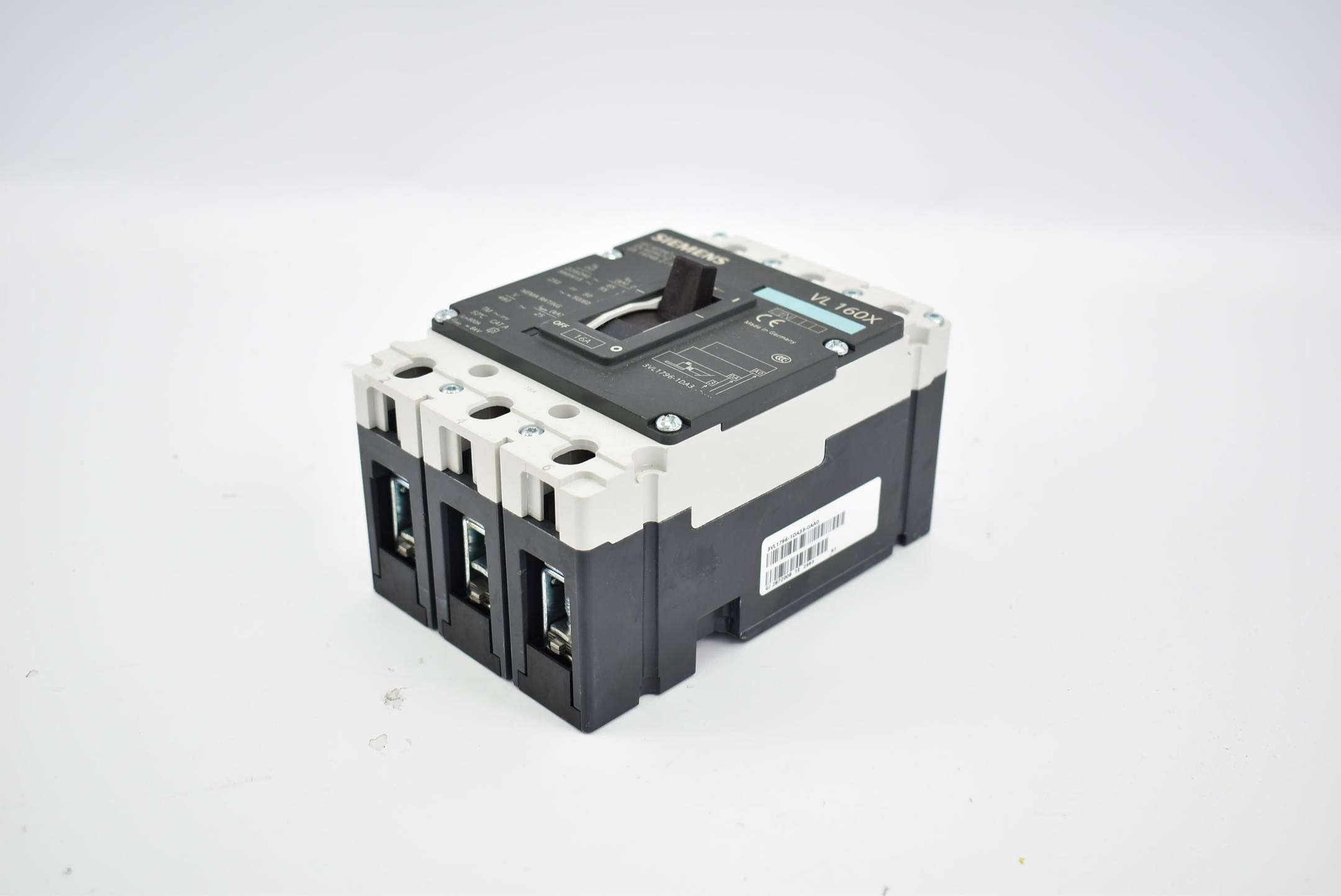 Siemens Leistungsschalter VL160X N 3VL1 796-1DA33-0AA0 ( 3VL1796-1DA33-0AA0 )