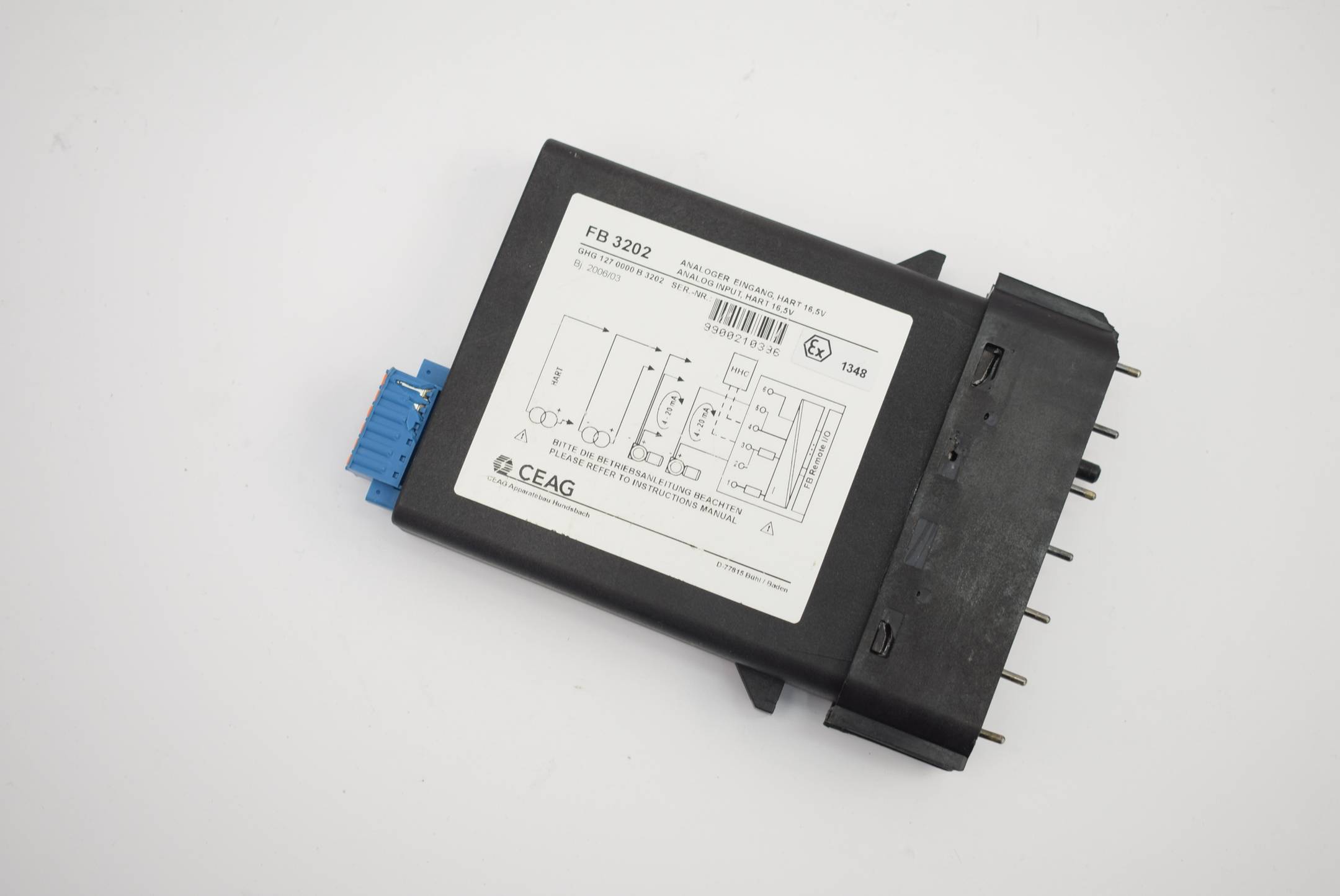 Ceag Analoger Eingang HART 16,5 V FB 3202 ( FB3202 )