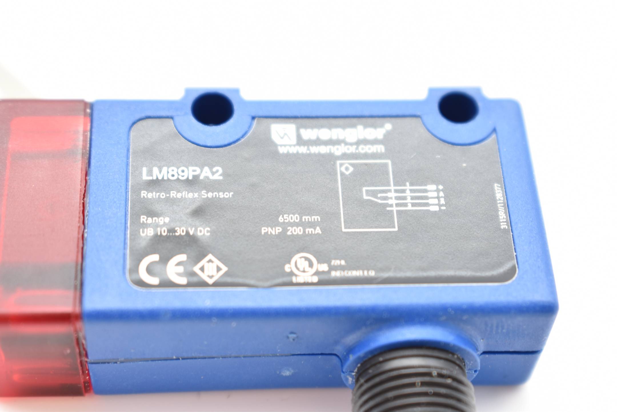 Wenglor Retro-Reflex Sensor LM89PA2