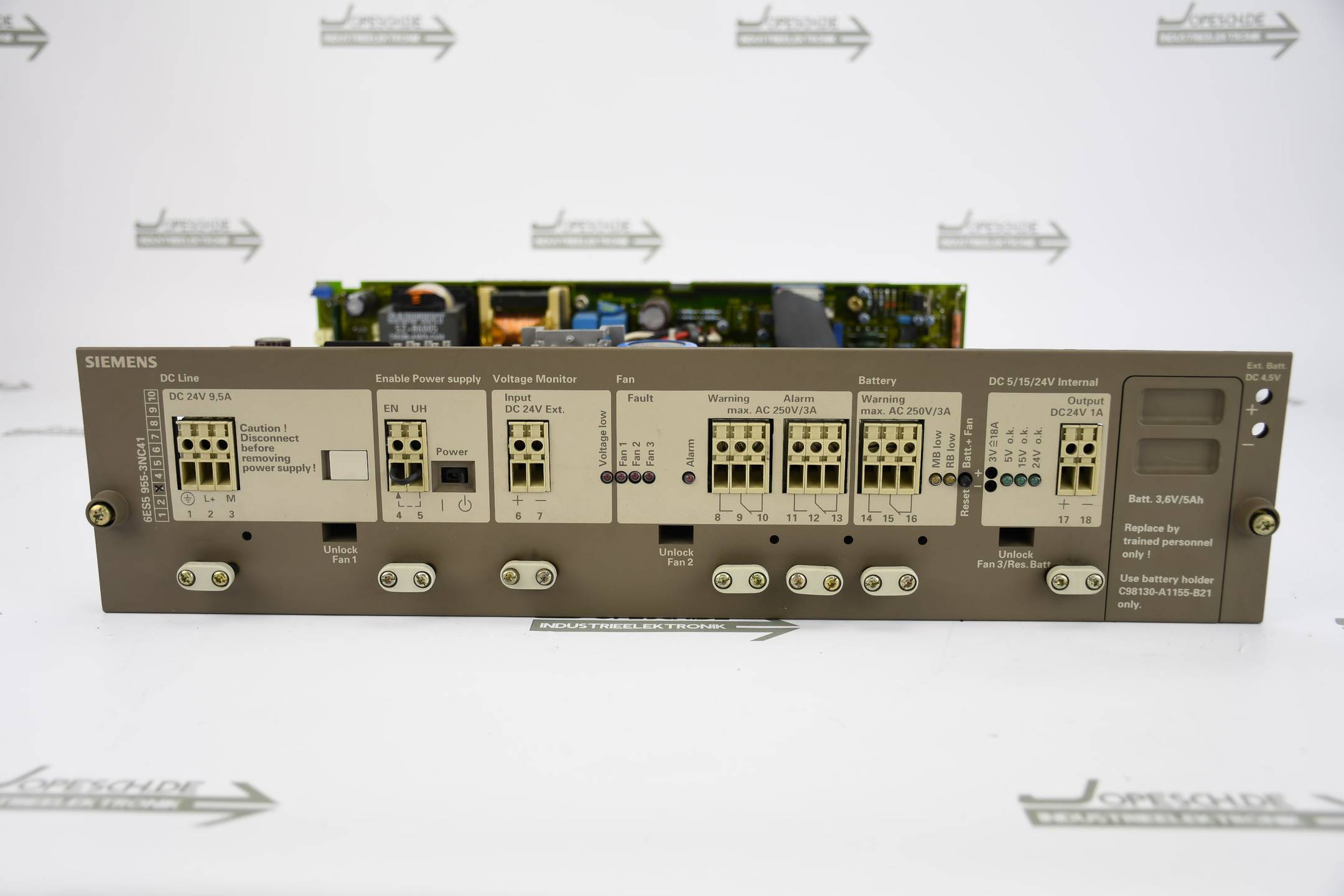 Siemens simatic S5 955 Power S5-135U/155U 6ES5 955-3NC41 ( 6ES5955-3NC41 ) E3