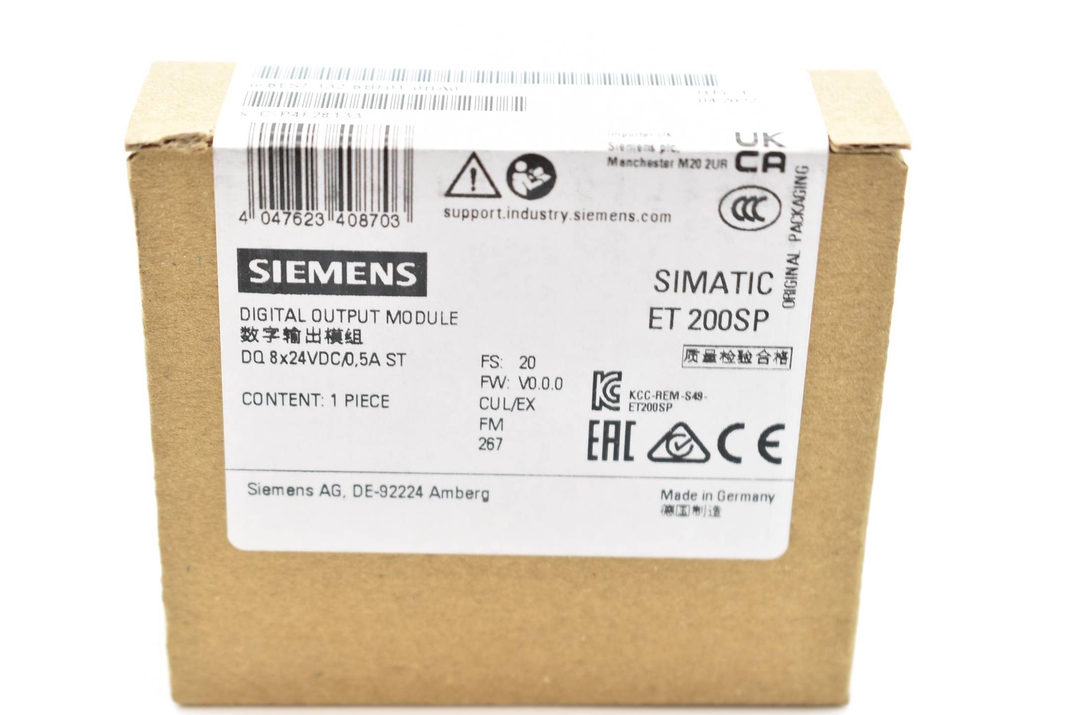 Siemens simatic ET200SP 6ES7 132-6BF01-0BA0 ( 6ES7132-6BF01-0BA0 ) E.20